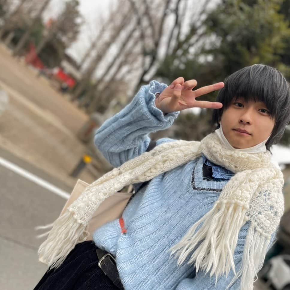 奥平大兼さんのインスタグラム写真 - (奥平大兼Instagram)「私服#5 今日は雪が降ってますね😎 #d4ikeso」1月28日 18時21分 - okudairadaiken_official