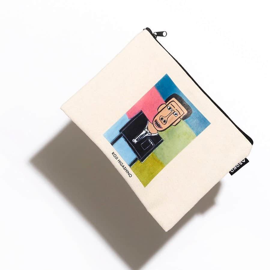 東野幸治のインスタグラム：「発売してます！是非！RT @ASOKOZAKKASTORE: ～ASOKO de YOSHIMOTO～ アパレルブランド「DARE？」からAckeyさんに東野幸治さんを描いていただきました。 ■トートバッグ　税込770円 ■ポーチ　税込440円 ■マグカップ　税込440円  ※お問い合わせは各店舗へお願いします  #吉本 https://t.co/9QLFZL3Ht6」