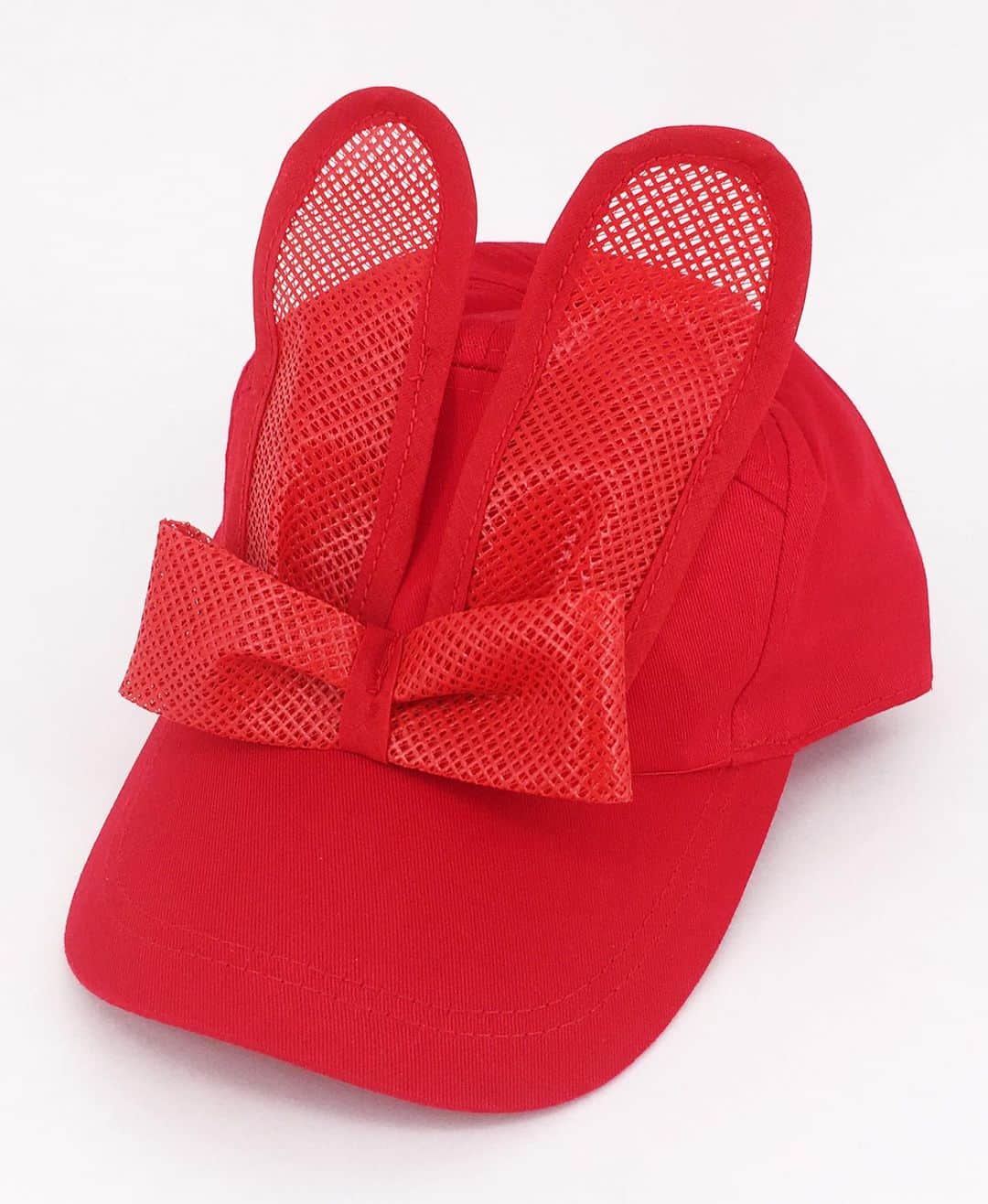 バーンストックスピアーズのインスタグラム：「NEW IN! ZING! Bunny Cap with sports-mesh ears and bow.  #Poptomistic.」