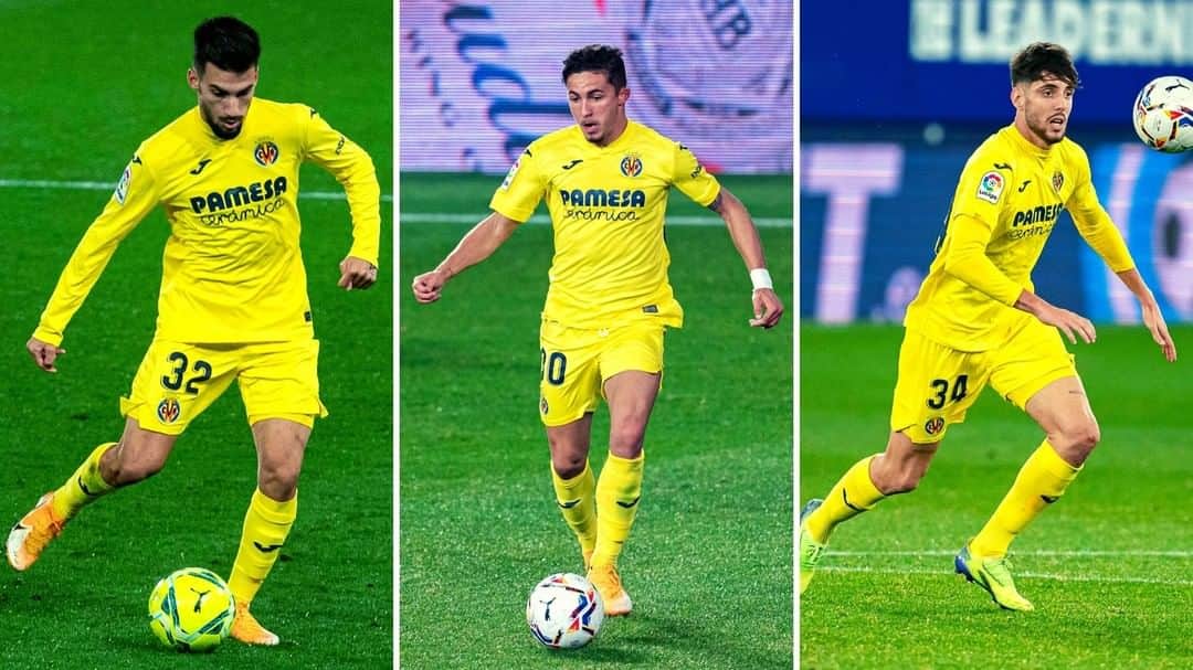 ビジャレアルCFのインスタグラム：「¡Made in #CanteraGrogueta 💛!  👉 @ferni_9 (24/10/00)  ✅ 1️⃣7️⃣ Partidos 🎯 7️⃣ Goles 👟 1️⃣ Asistencia  👉 @yeresantos10 (20/10/02)  ✅ 2️⃣1️⃣ Partidos 🎯 5️⃣ Goles 👟 1️⃣ Asistencia  👉 @alexbbaena (20/07/01)  ✅ 1️⃣0️⃣ Partidos 🎯 2️⃣ Goles 👟 4️⃣ Asistencias  Made in #YellowsAcademy 💛!   👉 @ferni_9 (24/10/00)  ✅ 1️⃣7️⃣ Games 🎯 7️⃣ Goals 👟 1️⃣ Assist  👉 @yeresantos10 (20/10/02)  ✅ 2️⃣1️⃣ Games 🎯 5️⃣ Goals 👟 1️⃣ Assist  👉 @alexbbaena (20/07/01)  ✅ 1️⃣0️⃣ Games 🎯 2️⃣ Goals 👟 4️⃣ Assists  #villarreal #futbol #football #soccer #laliga」