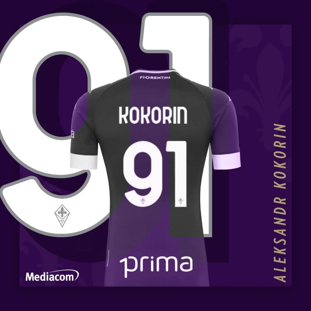 ACFフィオレンティーナさんのインスタグラム写真 - (ACFフィオレンティーナInstagram)「🔢 @kokorin9 è il nostro nuovo numero 9️⃣1️⃣ Kokorin is our new number 9️⃣1️⃣  #ForzaViola 💜 #Fiorentina #ACFFiorentina #Kokorin」1月28日 19時32分 - acffiorentina