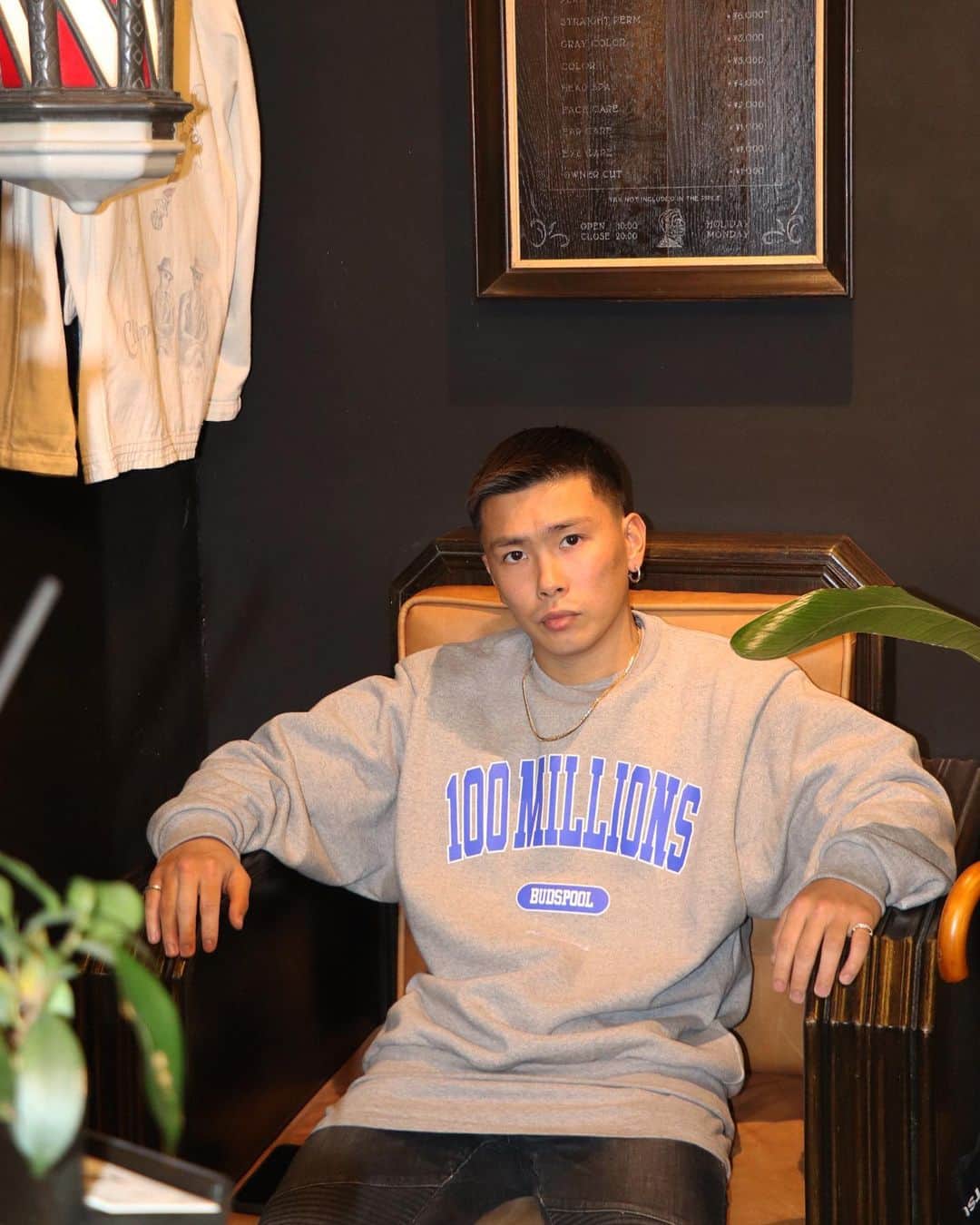 のインスタグラム：「thx @badbadsai @aphroditegangstudio」