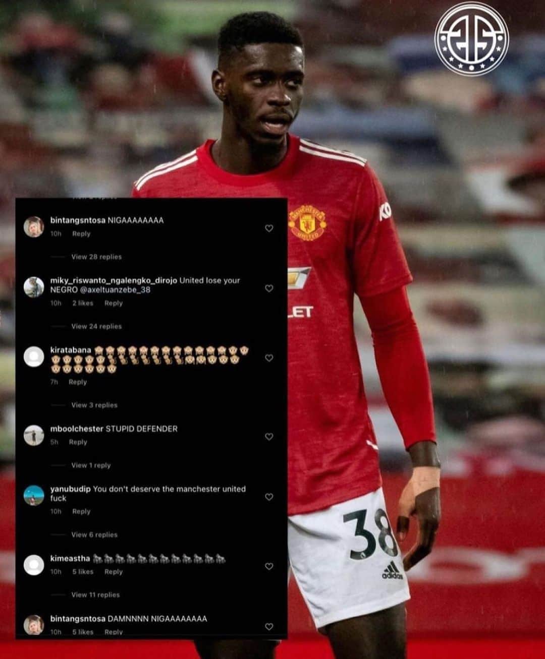 アントン・ファーディナンドのインスタグラム：「Disgusting that anyone should have to see this in their comments on a social media post. what’s it gonna take for the platforms and authorities to act on this? Yes we’re having positive conversations as a collective but these conversations need to turn into action fast as this is quickly becoming the norm @premierleague  @kickitout @instagram @facebookapp @twitter」