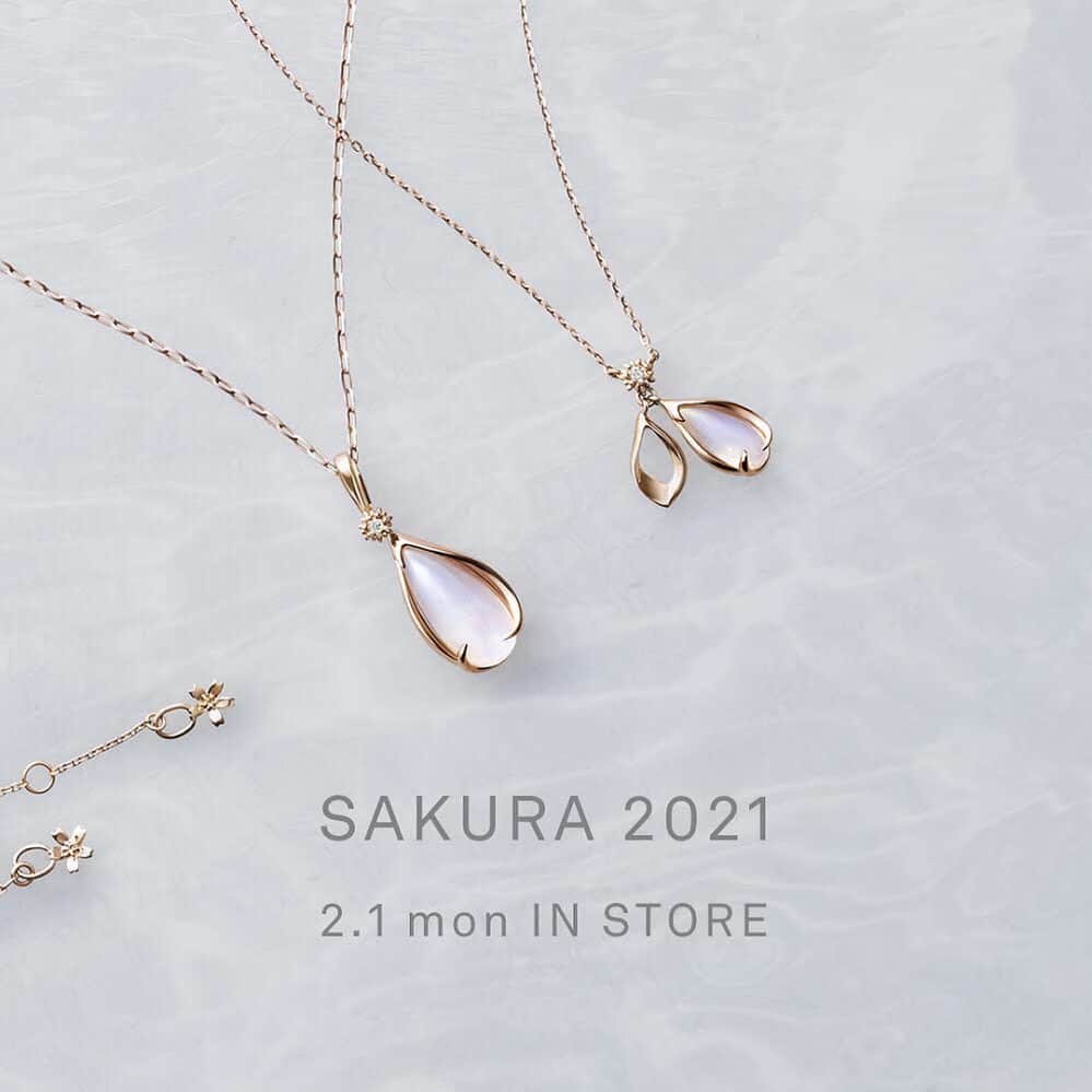 starjewelry_pressさんのインスタグラム写真 - (starjewelry_pressInstagram)「【 SAKURA 2021 】2.1 mon in store   2/1(月)より、"SAKURA 2021"が数量限定で登場！ 2017年からスタートした人気の"SAKURA"シリーズ、最後のシーズンを飾る2021年の限定モデルは満開の桜をイメージした華やかなデザインが魅力です。 ネックレス・ブレスレット各2種のほかピアス、イヤリングがラインナップ。 ひと足早くジュエリーから春を感じて。  ▼商品詳細はこちら https://bit.ly/39nPFJj  ===  《InstaLIVE 1/29(金)17:00配信》 春の限定ジュエリー"SAKURA 2021"をご紹介！ ぜひご覧ください🌸  #starjewelry #スタージュエリー #SAKURA2021 #sakura #桜 #cherryblossom  #数量限定 #jewelry」1月28日 20時01分 - starjewelry_press