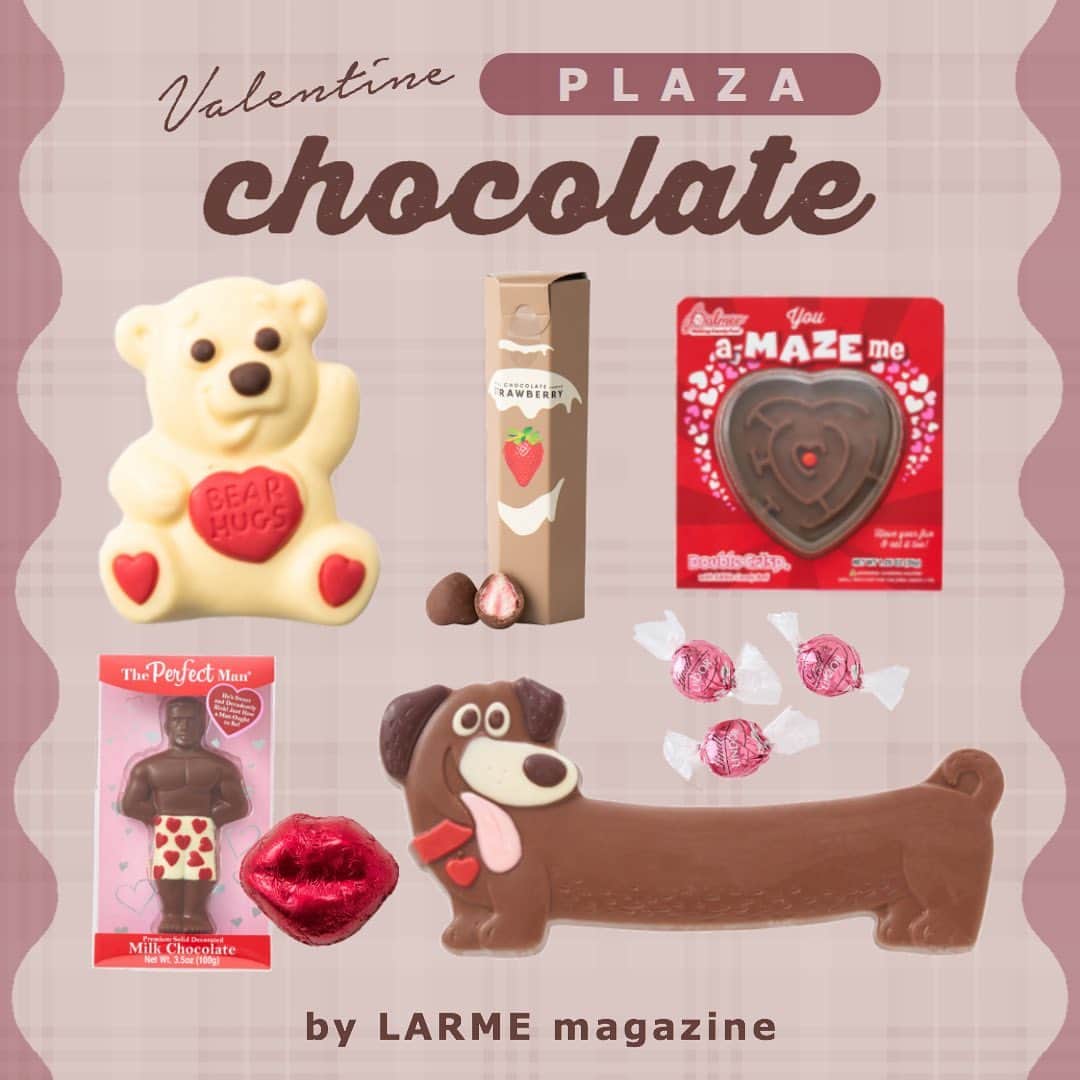 LARMEさんのインスタグラム写真 - (LARMEInstagram)「// 𝐭𝐨𝐝𝐚𝐲’𝐬  𝐭𝐨𝐩𝐢𝐜𝐬 ☟︎♥︎﻿﻿﻿﻿﻿﻿﻿﻿﻿﻿﻿﻿﻿﻿﻿﻿﻿﻿﻿﻿﻿﻿﻿﻿﻿﻿﻿ 《 PLAZAチョコレート 》﻿﻿﻿﻿﻿﻿﻿﻿﻿﻿﻿﻿﻿﻿﻿﻿﻿﻿﻿﻿﻿﻿﻿﻿﻿﻿ ﻿﻿﻿﻿﻿﻿ バレンタインの時期に毎年プラザで﻿﻿ 販売されているチョコレートって﻿﻿ とてもかわいいですよね🍫♥️﻿﻿ ﻿﻿ 今年販売されているユニークなものから﻿﻿ オシャレなチョコレートをまとめたので﻿ ぜひ保存して参考にして下さい🫕♡﻿ˎˊ˗﻿ ﻿﻿﻿﻿﻿﻿﻿﻿﻿﻿﻿﻿﻿﻿﻿﻿﻿﻿﻿﻿﻿﻿﻿﻿﻿﻿ #LARME #larmemagazine #fashionmagazine #valentine #valentine2021 #plaza #ラルム #雑誌 #ファッション絵本 #バレンタイン #バレンタイン限定 #バレンタインスイーツ #バレンタイン2021 #プラザ #チョコレート #バレンタインギフト」1月28日 20時13分 - larmemagazine