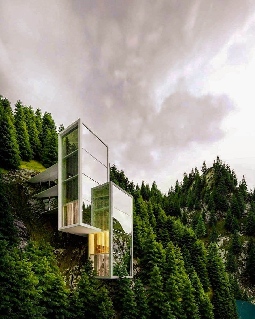 Architecture - Housesのインスタグラム：「⁣ ▼ A place that challenges the boundaries of architecture ▼⁣ The 𝐆𝐞𝐢𝐫𝐚𝐧𝐠𝐞𝐫 𝐇𝐨𝐮𝐬𝐞 is an amazing contemporary concept of a house inspired by the natural landscape. Can you imagine yourself lost in the woods of Norway? 🥰 Leave your comment!⁣ _____⁣⁣⁣⁣⁣⁣⁣⁣⁣⁣ 📐& 💻  @alex_nerovnya  📍 Geiranger, Norway⁣ #archidesignhome⁣⁣⁣⁣⁣⁣ _____⁣⁣⁣⁣⁣⁣⁣⁣⁣⁣ #architecture #architect #arquitectura #architettura #archilovers #home #house ‎#amazing #amazingarchitecture⁣⁣ #archilovers #home #house ‎#archigram #houseinspo #houseoftheday #beautifulhouse #homestyle #homeinspiration #dreamhome #renderlovers #architecturedesign #renderbox #architectureporn #render」
