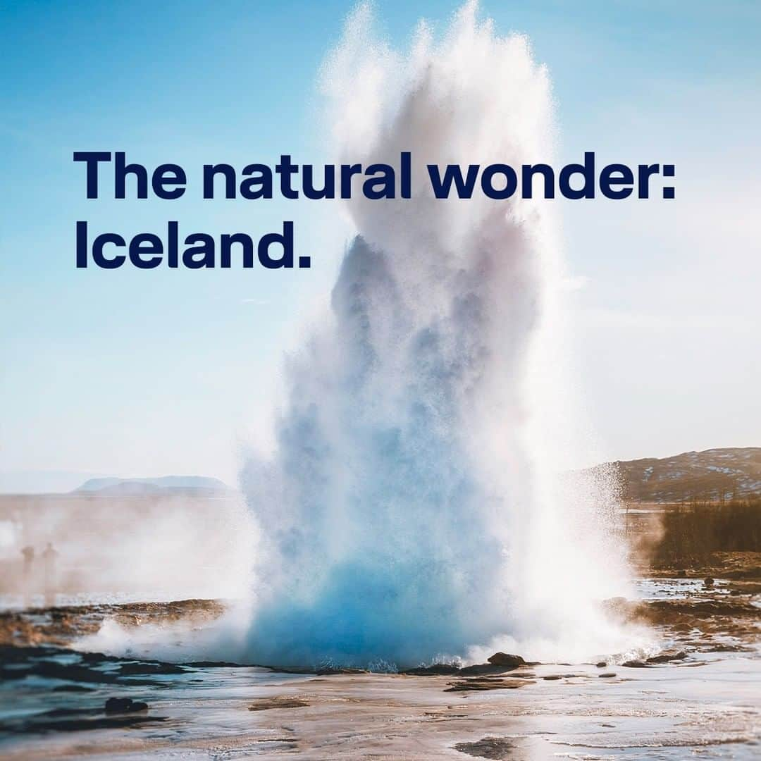 ルフトハンザさんのインスタグラム写真 - (ルフトハンザInstagram)「Iceland’s nature is spectacular in every way with its many geysers and hot springs. Have you already been there? Show us your pictures. #Lufthansa」1月28日 21時31分 - lufthansa