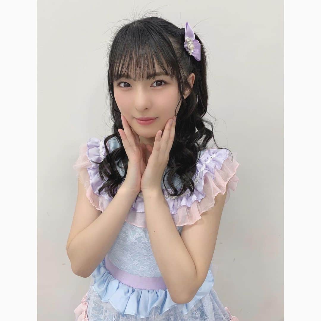 大塚七海のインスタグラム：「今日の公演は初めてハーフツインをしてみました🥰  #NGT48 #さめかつな公演 #ハーフツイン #followｍe」