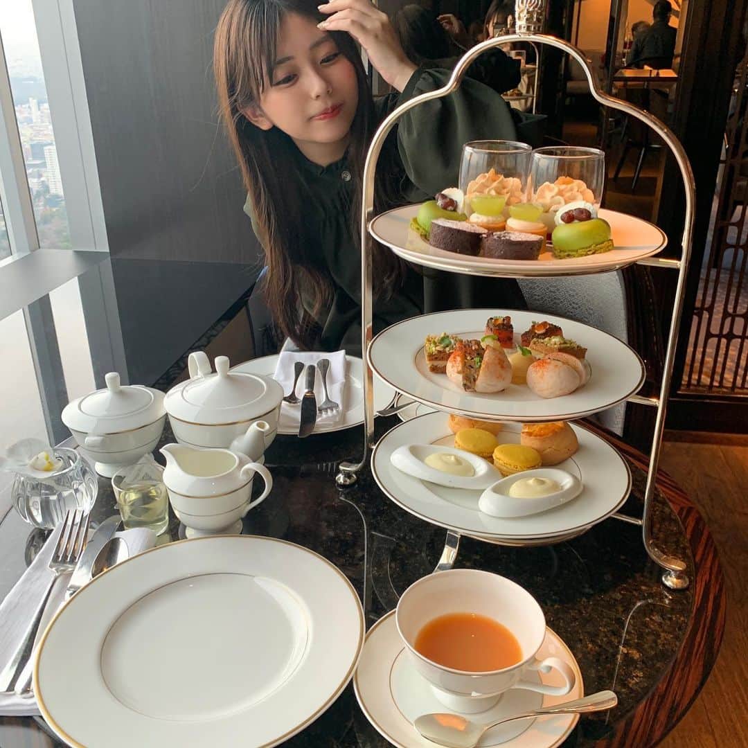 西村瑠香のインスタグラム：「afternoontea」