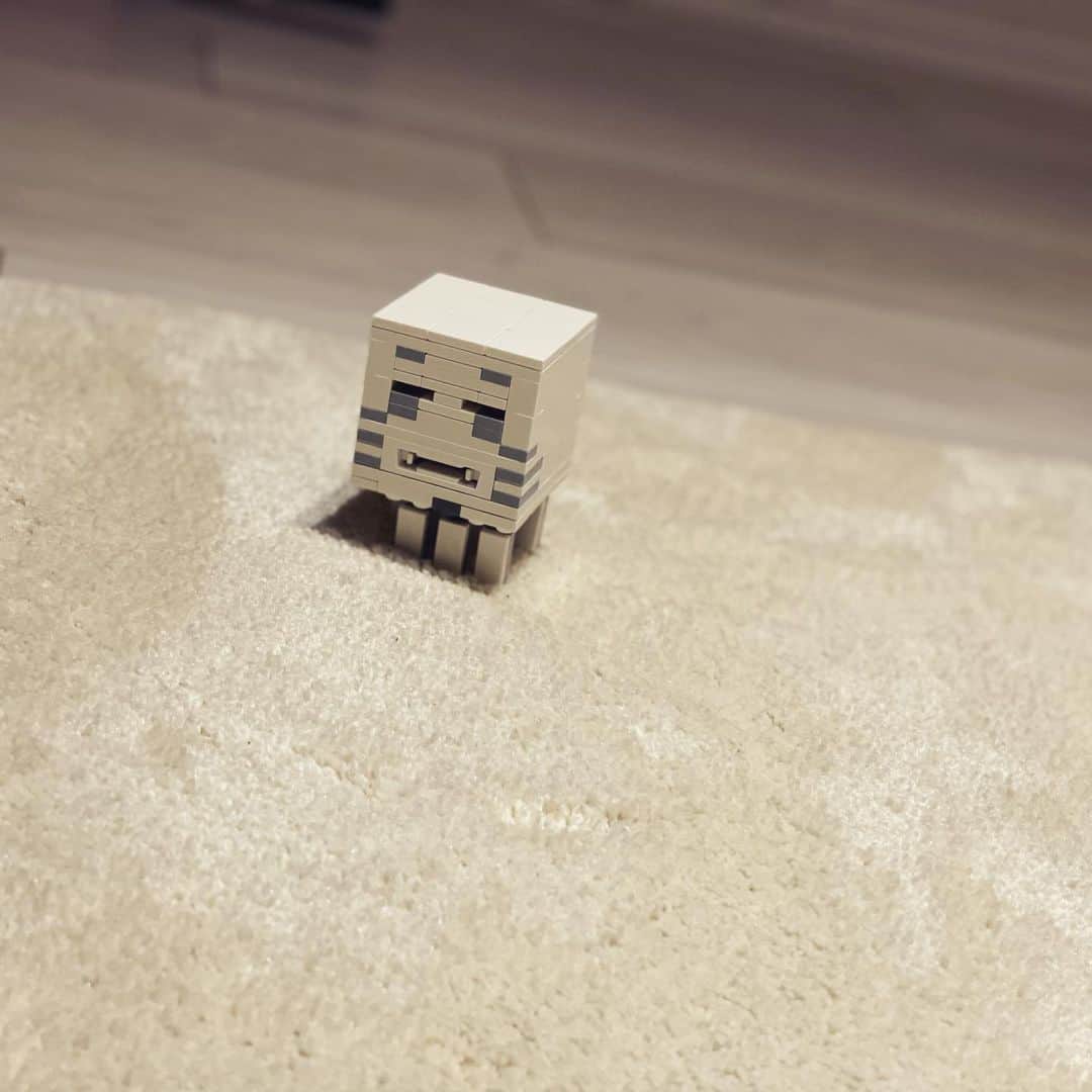 宮田麺児さんのインスタグラム写真 - (宮田麺児Instagram)「LEGO  マイクラ　ガスト　よくできている。  #LEGO#レゴ#マイクラ#ガスト」1月28日 22時31分 - miyatamenji