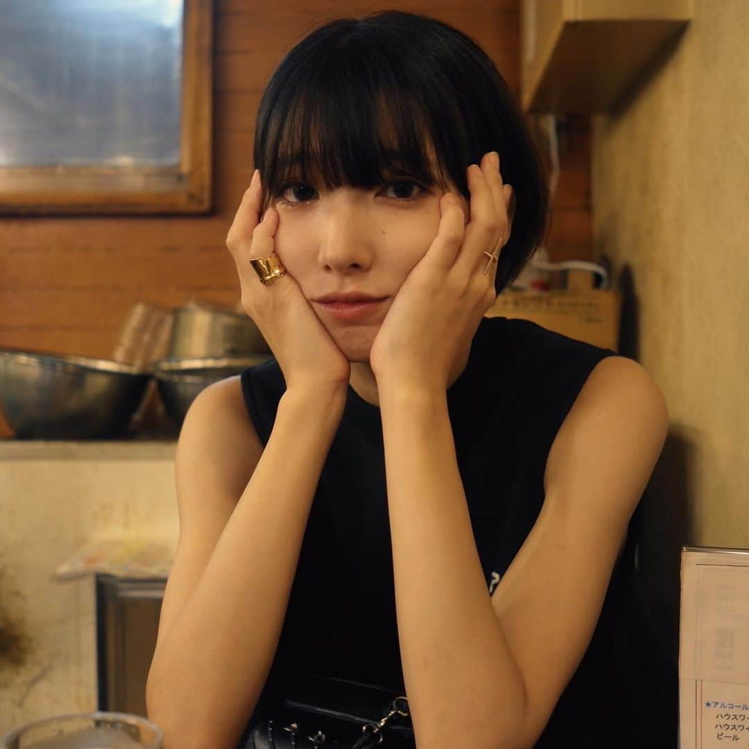 飯島望未のインスタグラム：「ぬん。 #tbt #スパゲッティ専門店」