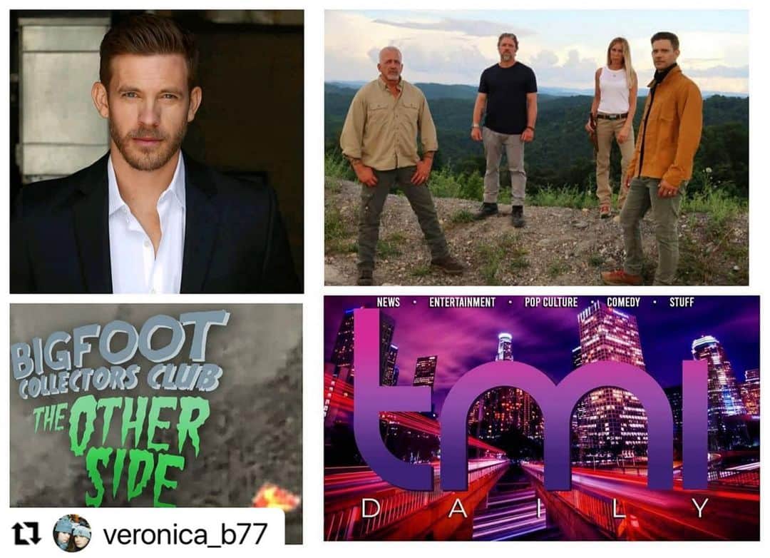 ブライス・ジョンソンのインスタグラム：「Join us tonight for an all-new TMI daily at 6:00 p.m. PST. Then at 6:30 p.m. we will be joined by our special guest @mrbrycejohnson from @prettylittleliars, #ExpeditionBigfootand the @bigfootcollectorsclub #podcast! 🌟 Watch us #live on facebook.com/tmihollywood or listen to our #TMIDaily #podcast on your favorite podcast #streaming platform. . . . #TMIHollywood #entertainment #entertainmentnews #fun #comedians #funny #FacebookWatch #podcastsofinstagram #FacebookWatch #podcastshows  #podcastersofinstagram #popculture #travelchannel #paranormal #paranormalactivity #bigfoot #prettylittleliars #discoveryplus @travelchannels @discoveryplus  #Repost @veronica_b77 with @make_repost ・・・」
