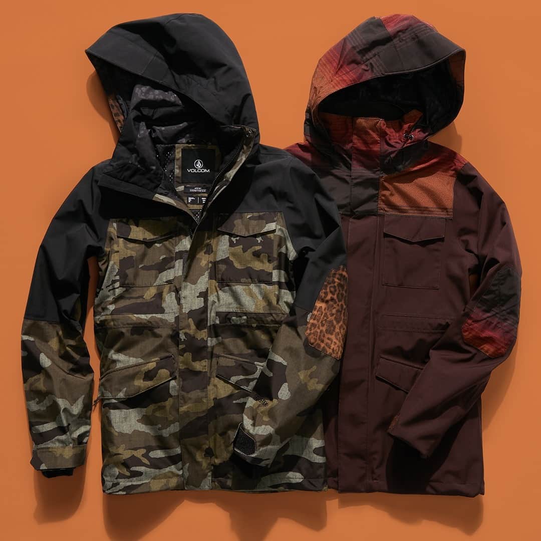 ボルコムのインスタグラム：「A couple of incredible colorways in The LEDA Gore-Tex Jacket - #volcomouterwear available now at vol.cm/snow」