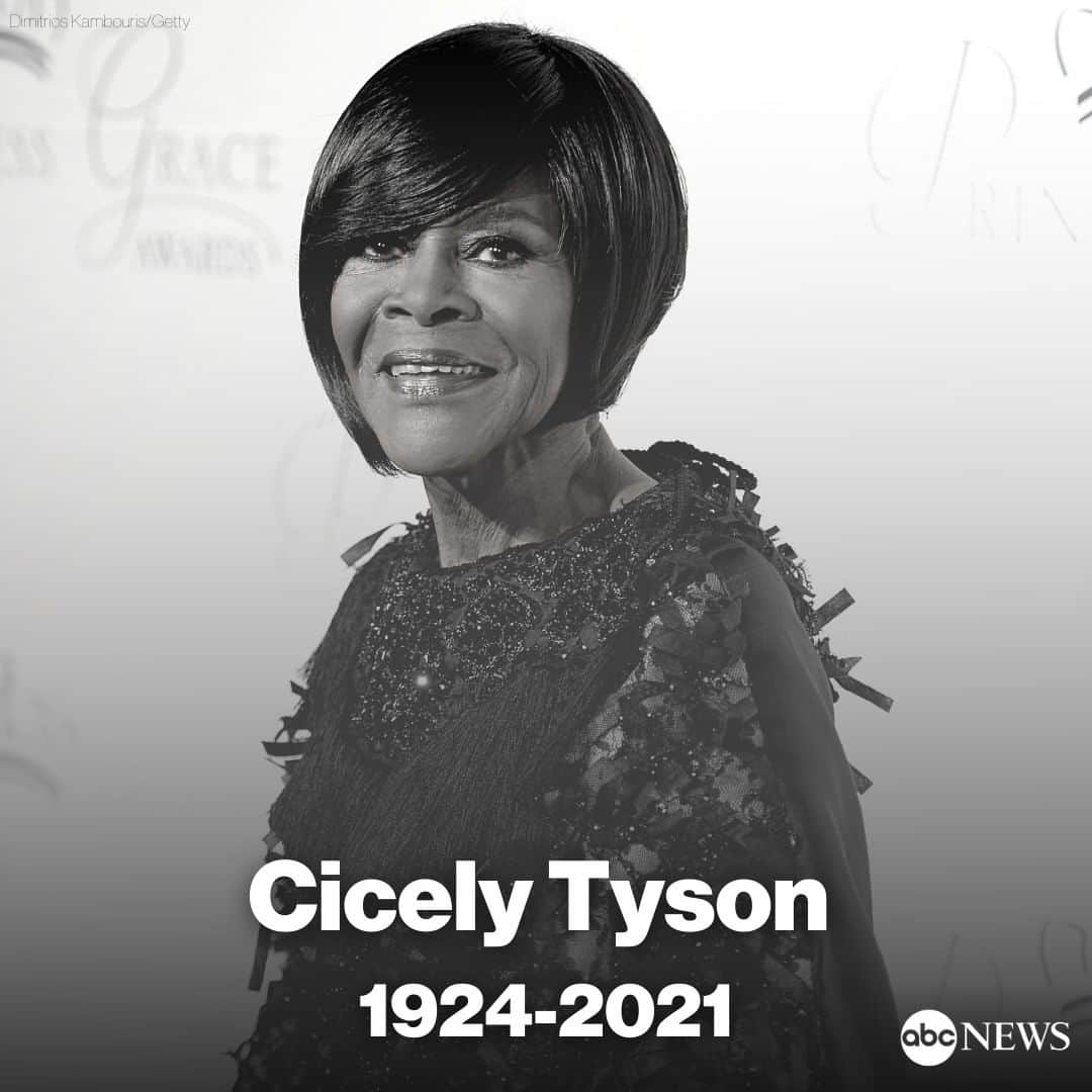 ABC Newsさんのインスタグラム写真 - (ABC NewsInstagram)「JUST IN: Cicely Tyson, pioneering Black actress who gained an Oscar nomination for her role in “Sounder,” a Tony Award in 2013 at age 88 and touched TV viewers’ hearts in “The Autobiography of Miss Jane Pittman,” has died at age 96.」1月29日 9時21分 - abcnews