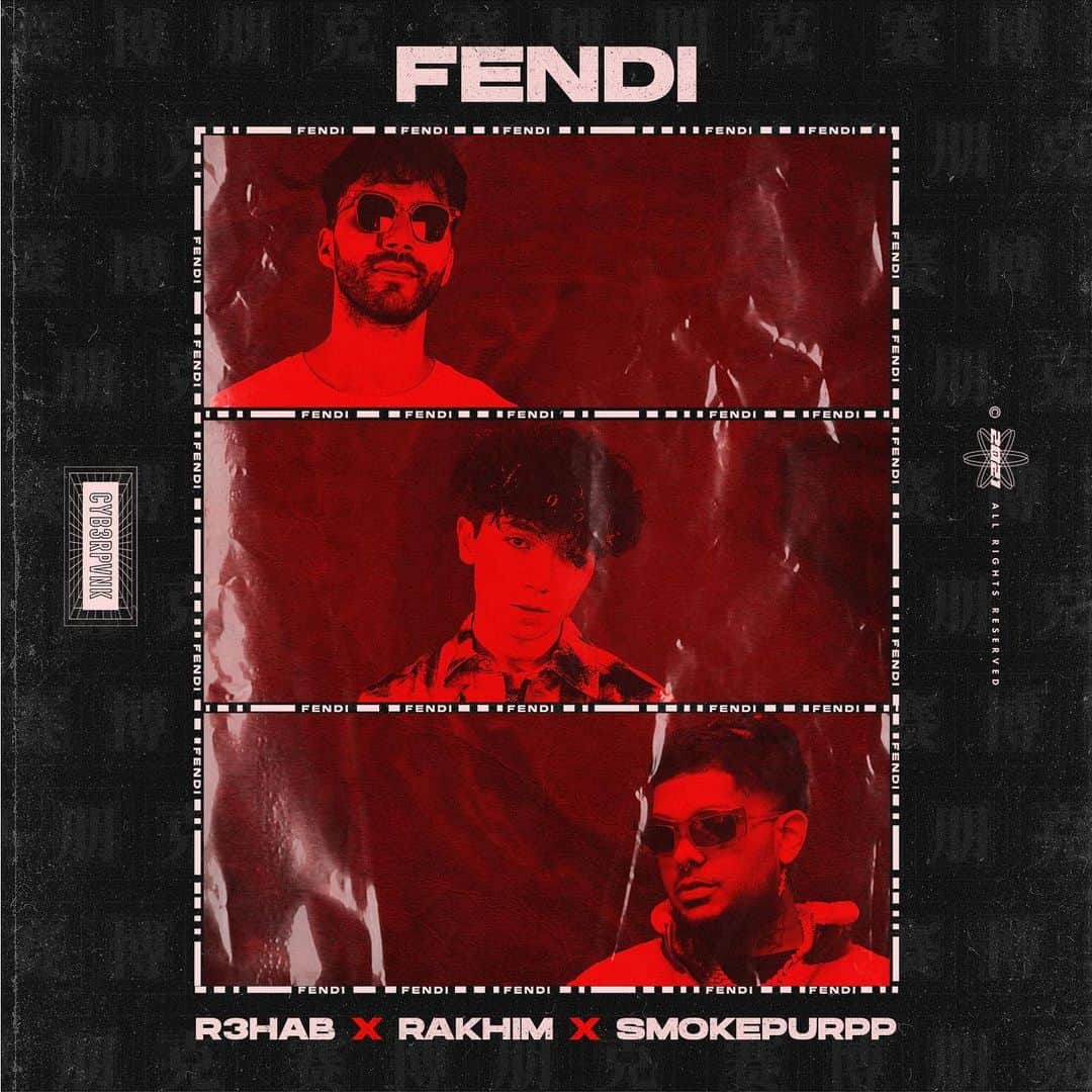 R3habさんのインスタグラム写真 - (R3habInstagram)「FENDI FENDI FENDI 🔥🔥」1月29日 1時02分 - r3hab