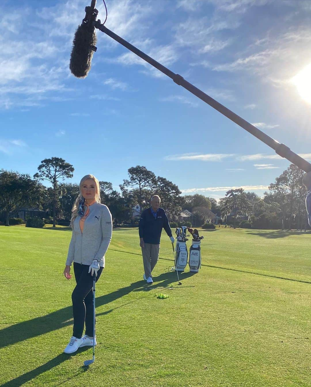 ブレア・オニールさんのインスタグラム写真 - (ブレア・オニールInstagram)「Were back! 🤩 Monday Nights 7pm ET on @golfchannel See you February 1st for the season premiere! ⛳️ 📺 #SchoolOfGolf is back in session & @martinhallgolf and I can’t wait to help you all out with your golf games in 2021👊🏽 👉🏼 slide thru for a lil behind the scenes action! #golfchannel #host」1月29日 1時25分 - blaironealgolf