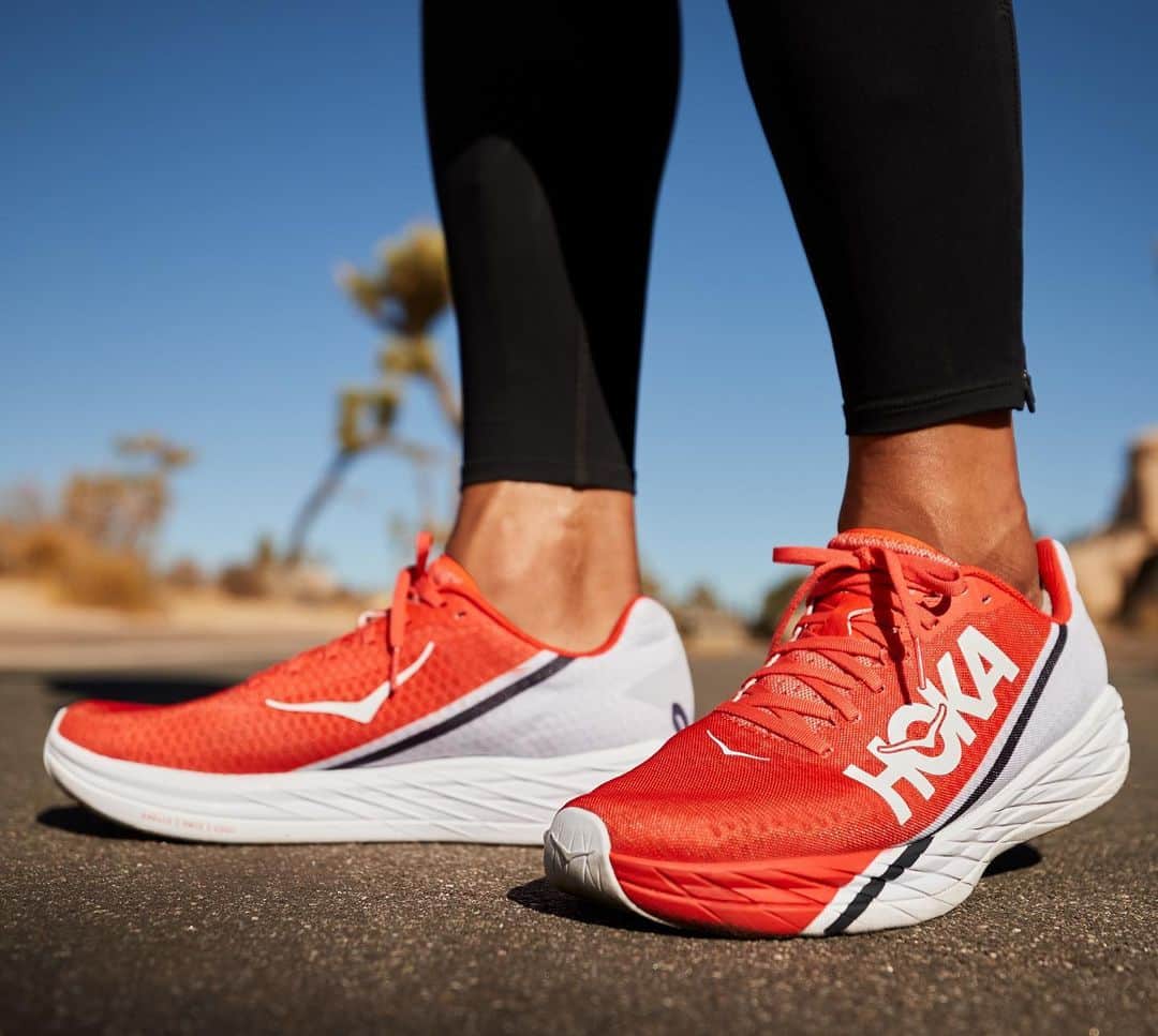 ホカオネオネのインスタグラム：「This color should look familiar if you caught the #PCX2 livestream on Saturday 👀.  Head to the link in bio to shop this bold new color in all your favorite styles. 💥 #TimeToFly​」