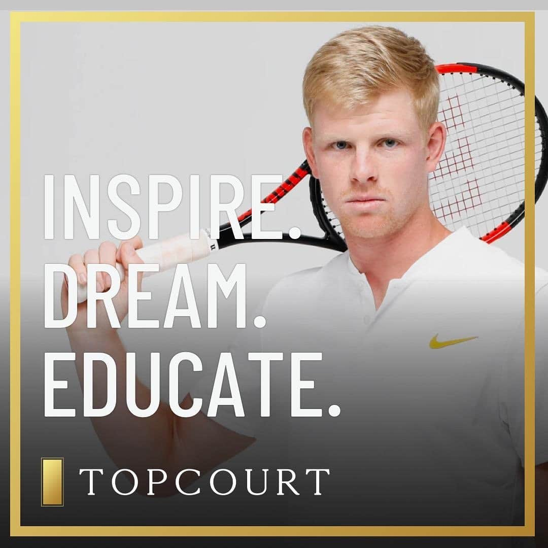 カイル・エドマンドのインスタグラム：「Excited to be part of the Top Court team! Stay tuned for more on @topcourtofficial 🔥 #topcourt」