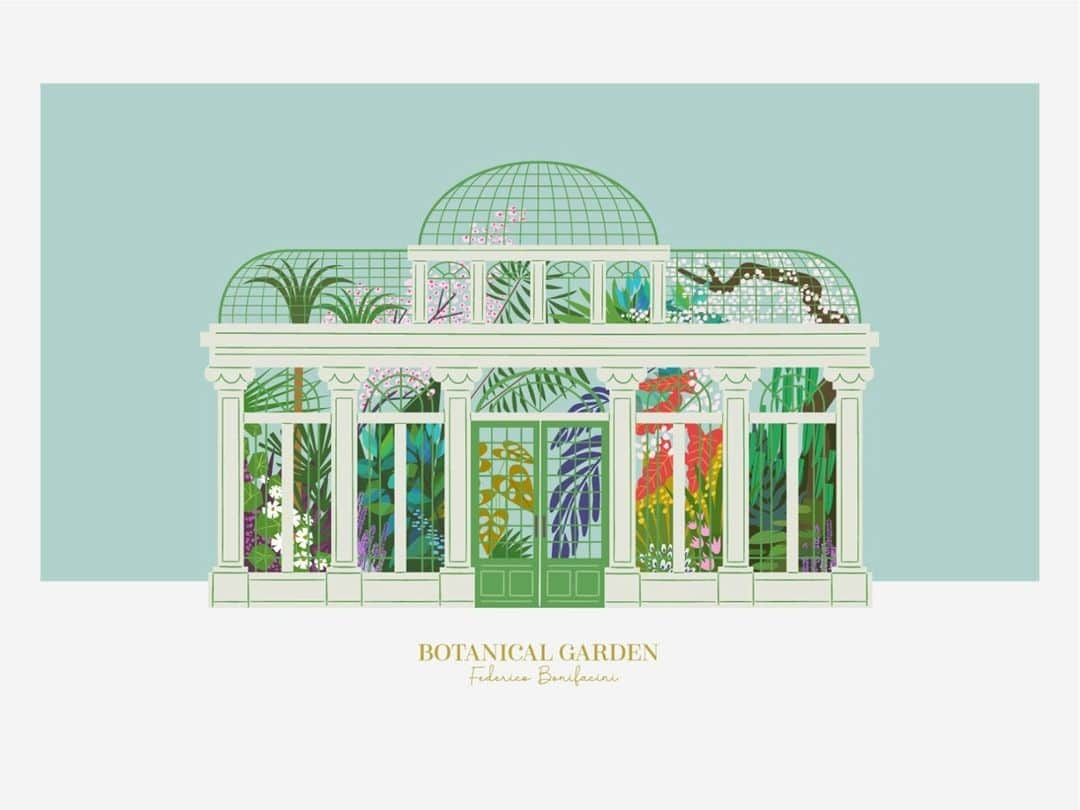 Dribbbleさんのインスタグラム写真 - (DribbbleInstagram)「BOTANICAL GARDEN by Federico Bonifacini ⠀ ⠀ #dribbble #design #illustration #botanical #plants #vector #illustrator」1月29日 4時50分 - dribbble