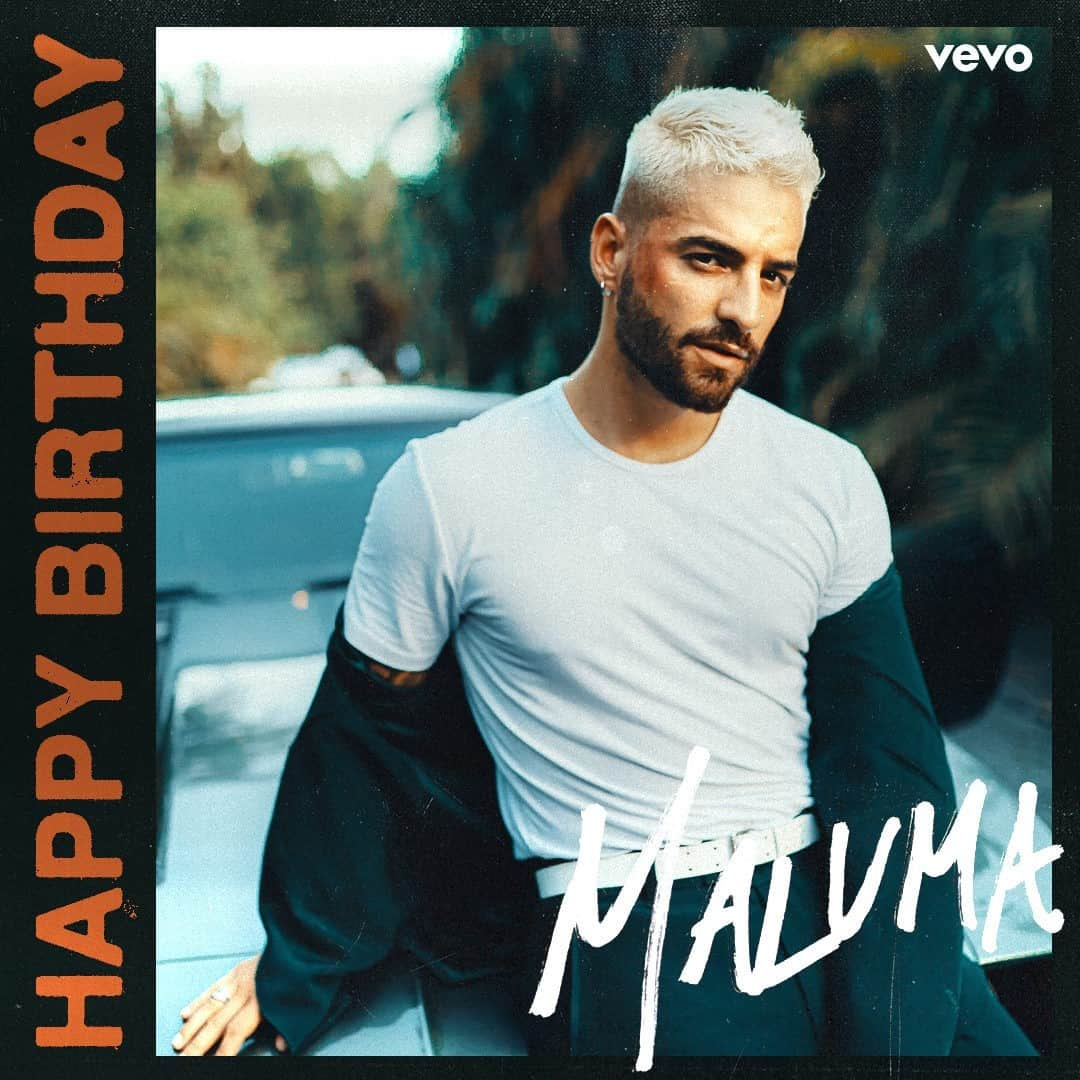 Vevoさんのインスタグラム写真 - (VevoInstagram)「Happy birthday to @Maluma 🥳 Play all of Papi Juancho's videos with our playlist 🔥 ⠀⠀⠀⠀⠀⠀⠀⠀⠀ ▶️[Link in bio] #maluma #papijuancho #medallo #cumple」1月29日 5時00分 - vevo