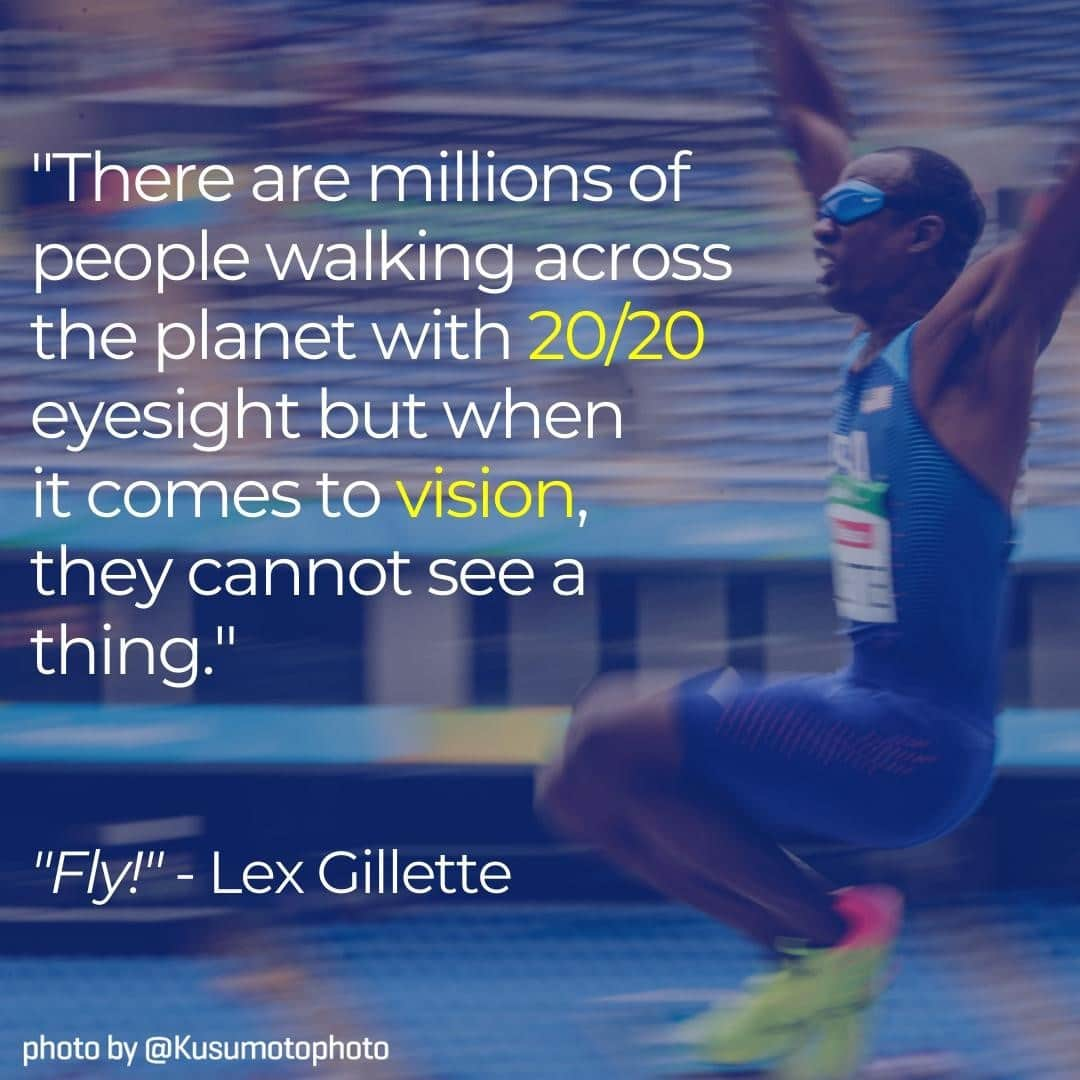 レックス・ジレットさんのインスタグラム写真 - (レックス・ジレットInstagram)「What’s your vision for 2021? 😎💡💪  Image: Lex long jumping through the sky. Text: "There are millions of people walking across the planet with 20/20 eyesight but when it comes to vision, they cannot see a thing."   #vision #2020vision #Fly! #personalgoals #success #inspiration #motivationalspeaker #book #author」1月29日 5時00分 - lexgillette