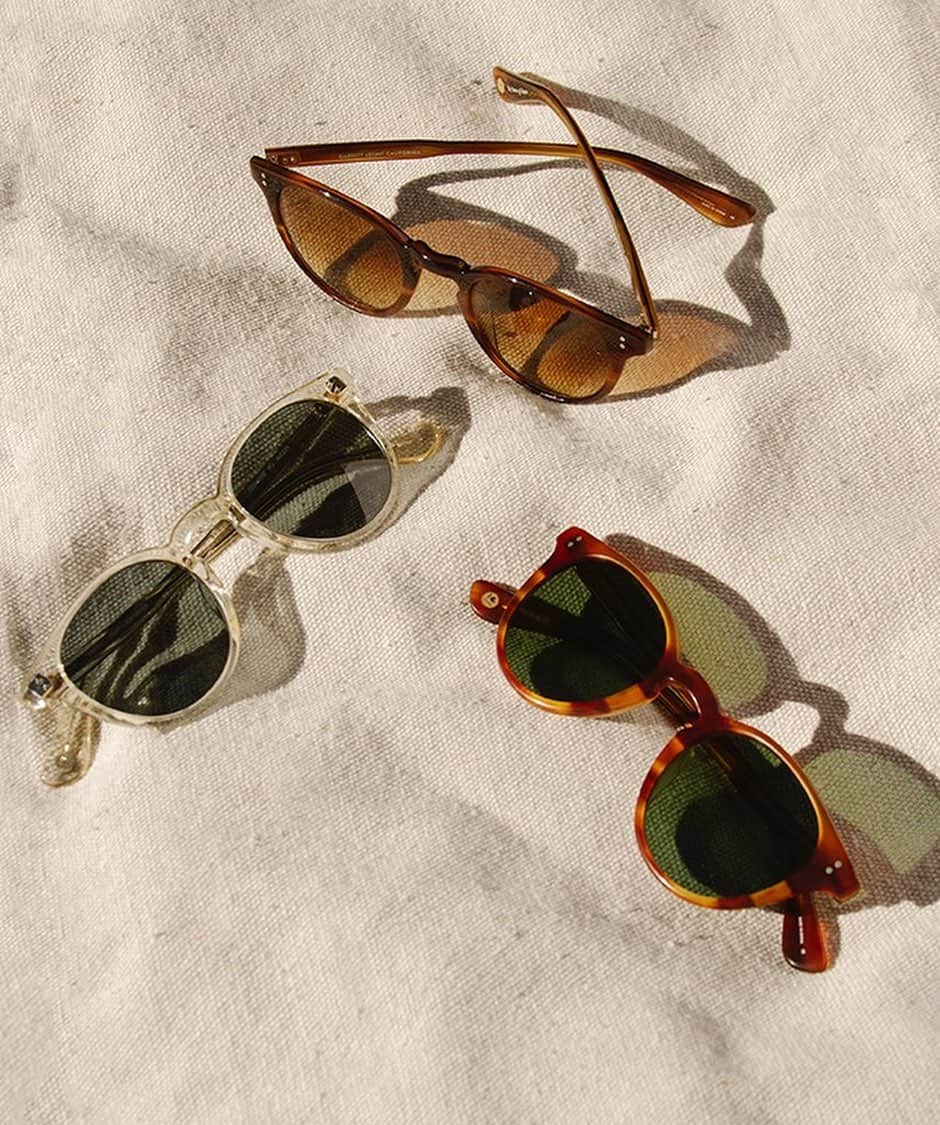 ジーエルシーオーのインスタグラム：「Introducing Clement Sun: a bold, strikingly simple silhouette evocative of the type of frames worn by Andy Warhol.」