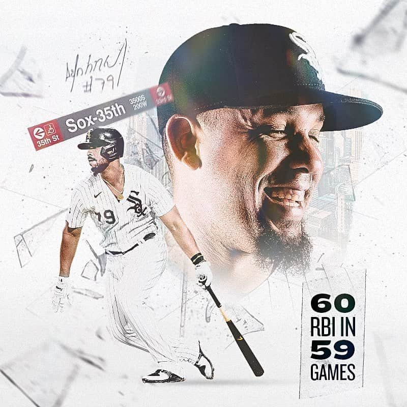 シカゴ・ホワイトソックスのインスタグラム：「September 26, 2020: José Abreu added an ❗️to an award-winning season.」