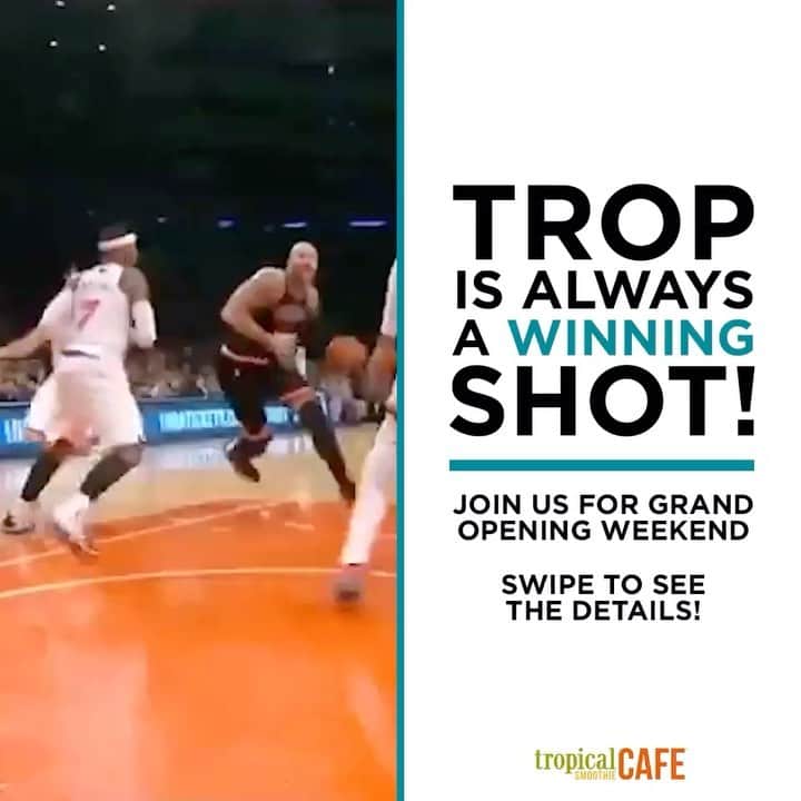 カルロス・ブーザーのインスタグラム：「The Grand Opening Of Our Tropical Smoothie Cafe Is Here.. Pull Up Tomorrow & Come See Me Saturday From 10am - 1230p For Autographs And Pictures!!!! See You Soon @deerfieldbeachtropical #JUSTTHEBEGINNING #HOLDAT」