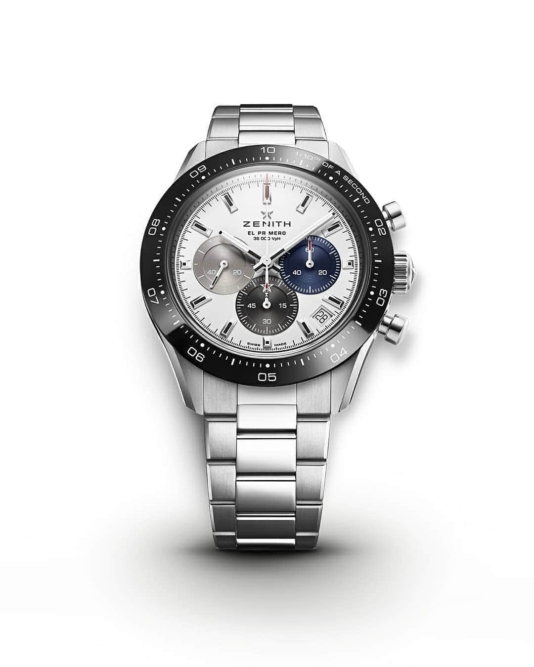 ゼニスのインスタグラム：「#Heritage: The latest in a long line of exceptional Zenith chronographs. There are many past models that have inspired the design of the Chronomaster Sport to be contemporary yet faithful to its heritage.」