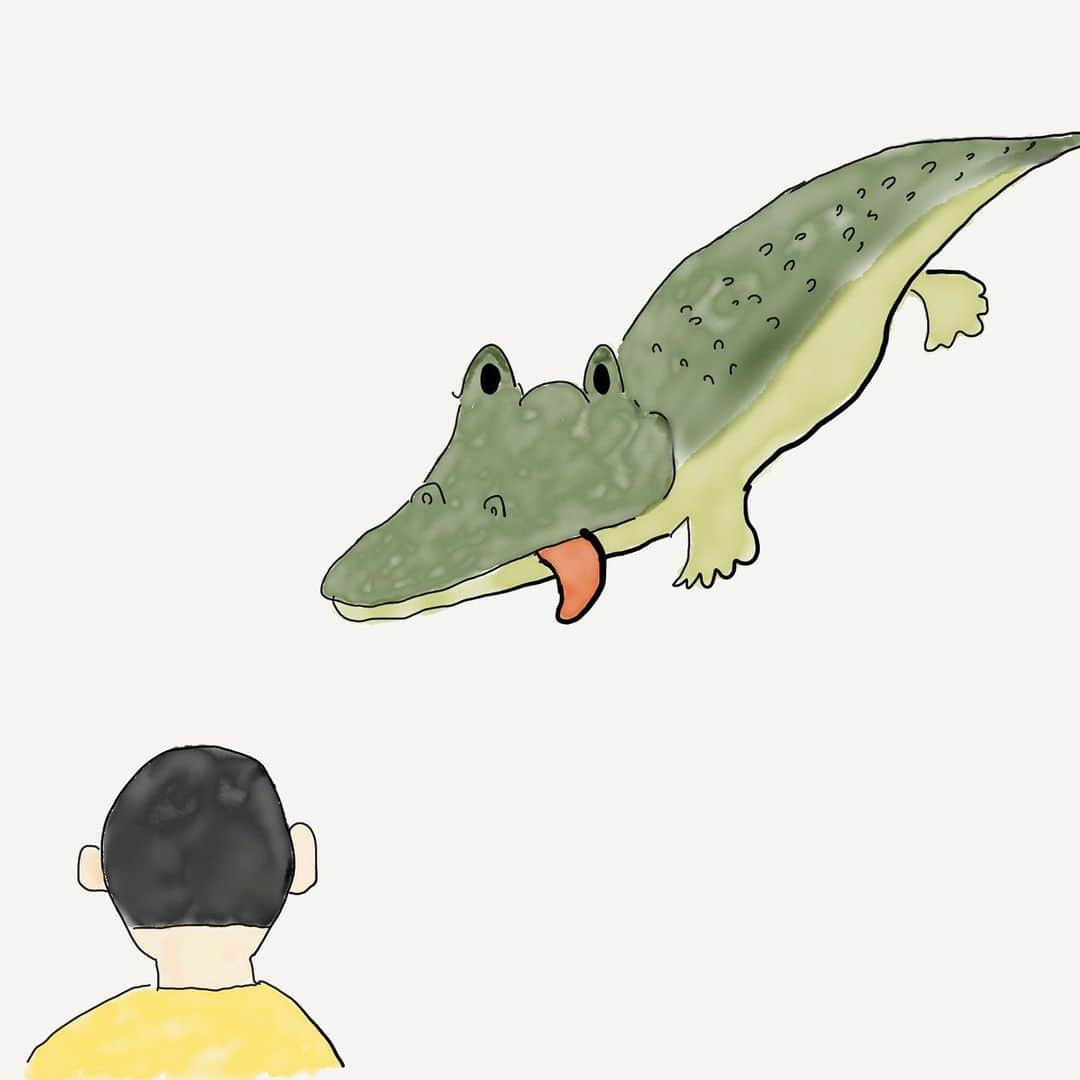 安田邦祐さんのインスタグラム写真 - (安田邦祐Instagram)「安田の絵本　第八弾 「みてみて」 いち早く報告したい人がいる そんな仲間がいるっていいよね  #絵本 #絵本のある暮らし  #みてみて」1月29日 17時40分 - funnychinpan