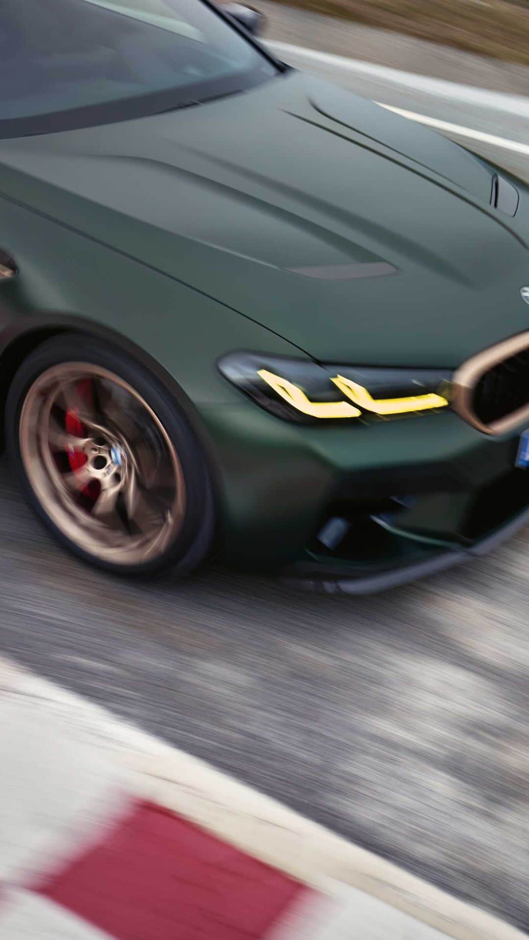 BMWのインスタグラム：「What makes the first-ever BMW M5 CS the most powerful BMW M vehicle to date? The latest #BMWToday episode is here to tell you. #TheM5 #BMW #M5 #BMWM @bmwm __ BMW M5 CS: Fuel consumption weighted combined in l/100km: 11.3–11.1 (NEDC); 11.3–10.9 (WLTP), CO2 emissions weighted combined in g/km: 258–253 (NEDC); 257–248 (WLTP). Further information: www.bmw.com/disclaimer」