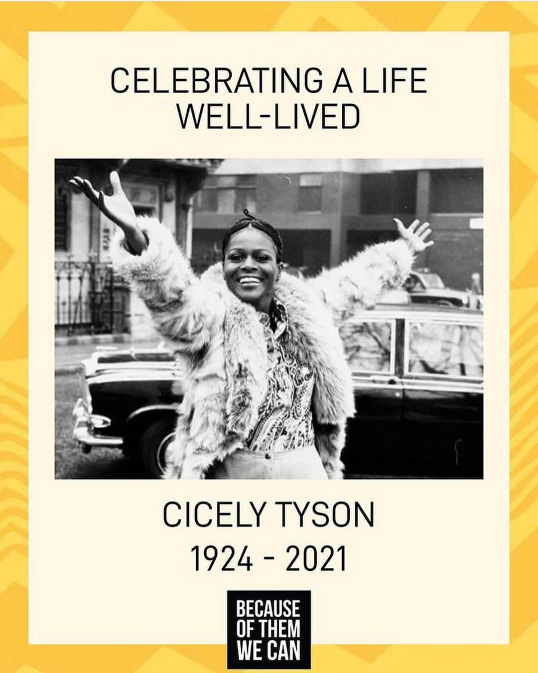 マーシャ・トマソンさんのインスタグラム写真 - (マーシャ・トマソンInstagram)「RIP Queen Cicely Tyson. Photos: @becauseofthem」1月29日 18時06分 - iammarshathomason