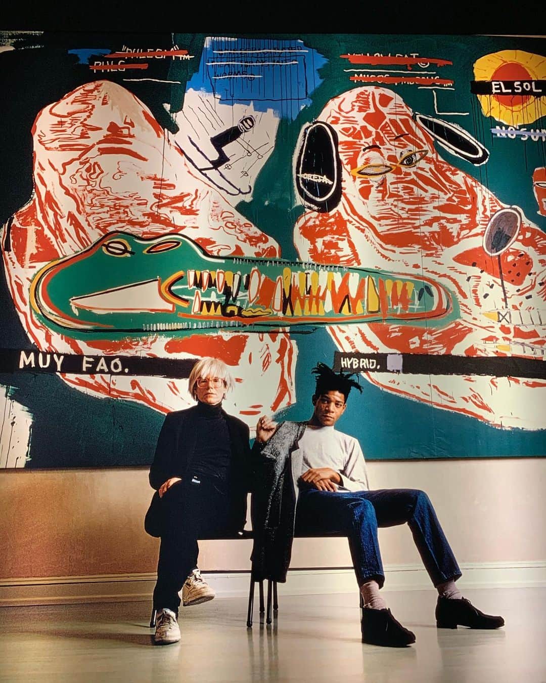 ユンソさんのインスタグラム写真 - (ユンソInstagram)「#Jean_Michel_Basquiat」1月29日 18時05分 - yuns2o_