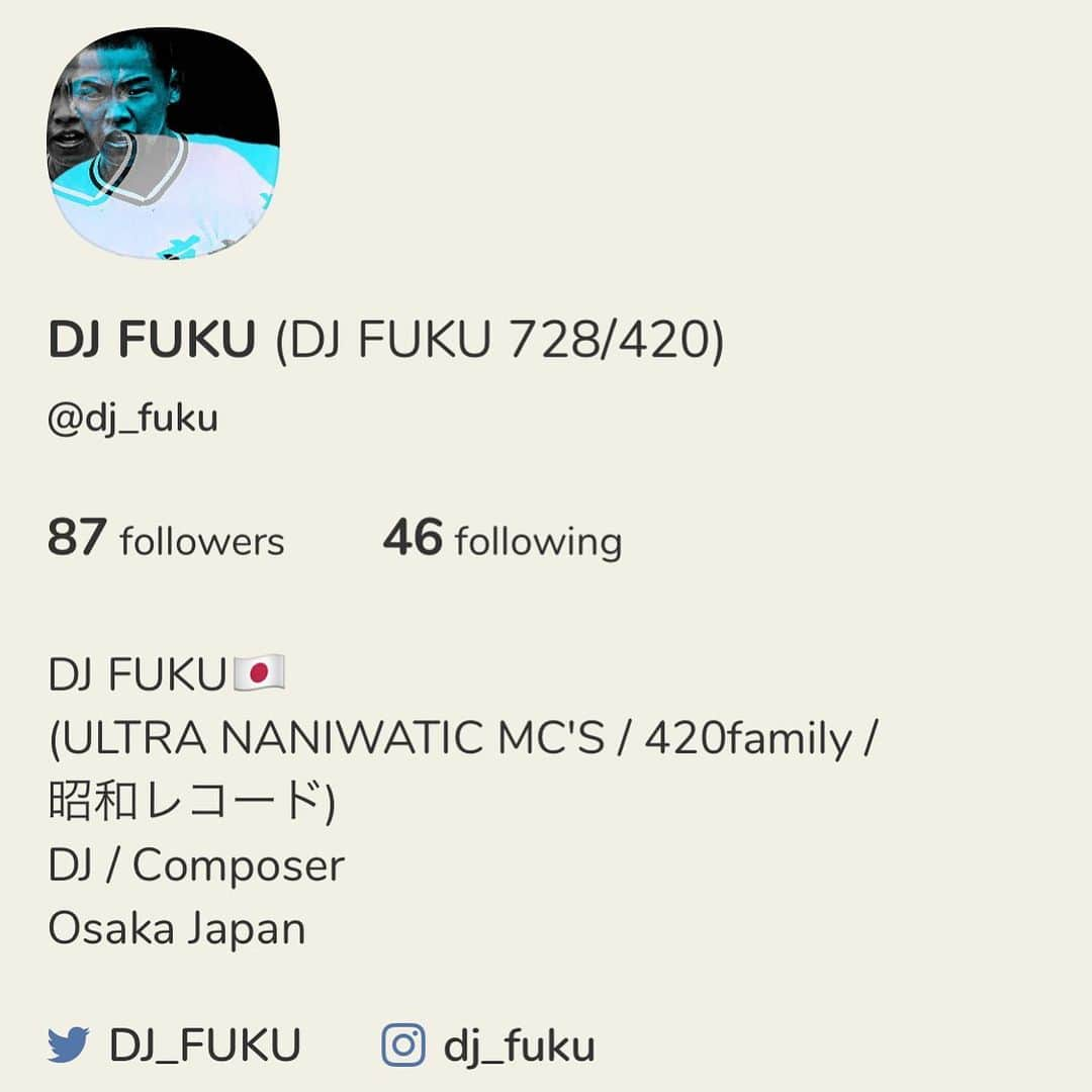 DJ FUKUのインスタグラム：「新たなる可能性 #clubhouse」