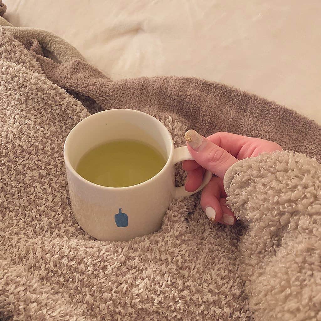 前田亜美のインスタグラム：「. . 最近、玄米茶にハマってる。ずーーーっとホットの飲みもの飲んでます。」