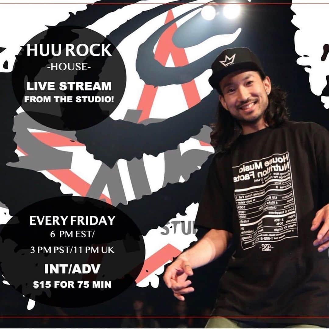 EXILE PROFESSIONAL GYMさんのインスタグラム写真 - (EXILE PROFESSIONAL GYMInstagram)「Every Friday!! ✨House (Int/Adv)✨ With Amazing @huurock !!! Every Friday Time: 6pm EST! . 🔥🔥🔥🔥🔥🔥🔥🔥🔥🔥🔥🔥  Get your tickets right now !!!   .  Click ‘Book’ and create an account OR login in to your Mind Body account to reserve ✔️ $15 online class ✔️ Private login link will be sent via email 15 minutes prior to class start 👀  ZOOM TIPS 👀 If using 📱 Zoom app best way to go 👍 Please use ‘mute’ button when not speaking. We encourage displaying your video for teacher feedback! See you on the dance floor! . #newyork #huurock ##onlineclasses #danceclasses #livestreamclasses #expg #expgny #expgbyldh #dancers #house #housedance #housedancer」1月29日 9時49分 - expg_studio_nyc