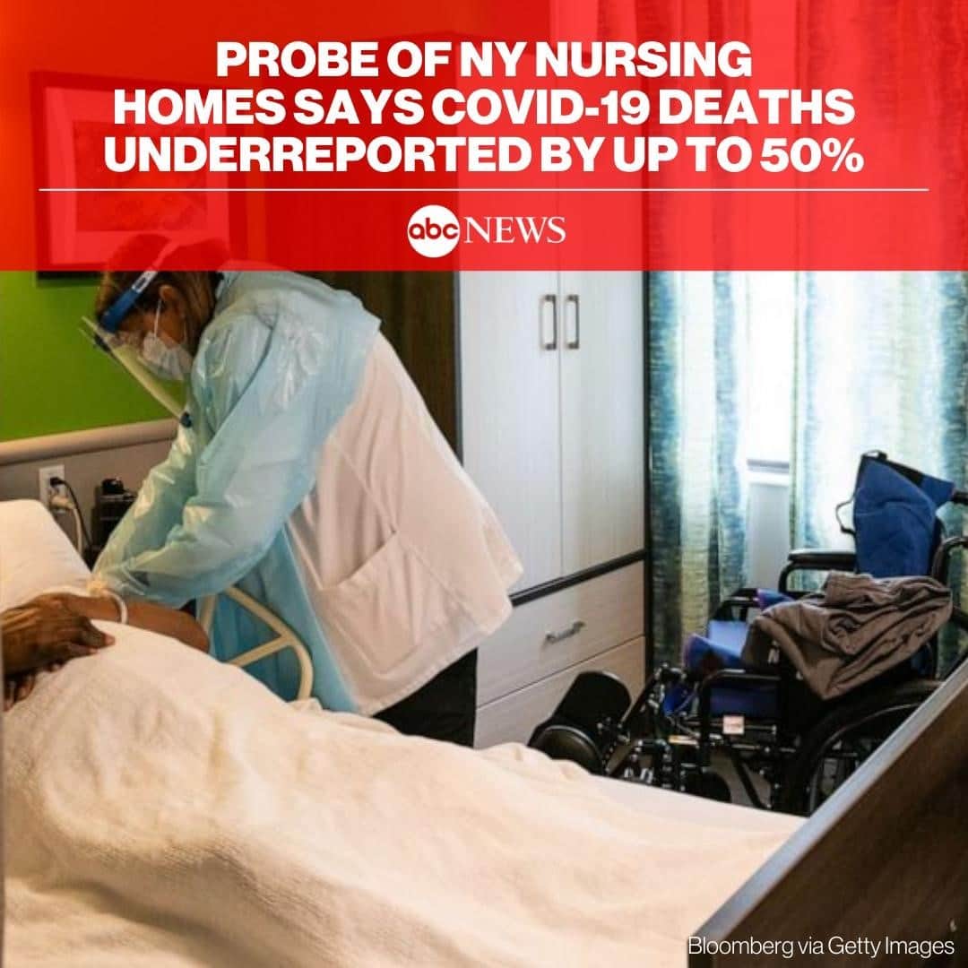 ABC Newsさんのインスタグラム写真 - (ABC NewsInstagram)「As the coronavirus spread in the early months of the pandemic, the nation's nursing homes become a hotspot for the disease — but in New York state, a new report says the toll might have been even worse than previously thought. READ MORE AT LINK IN BIO.」1月29日 10時01分 - abcnews