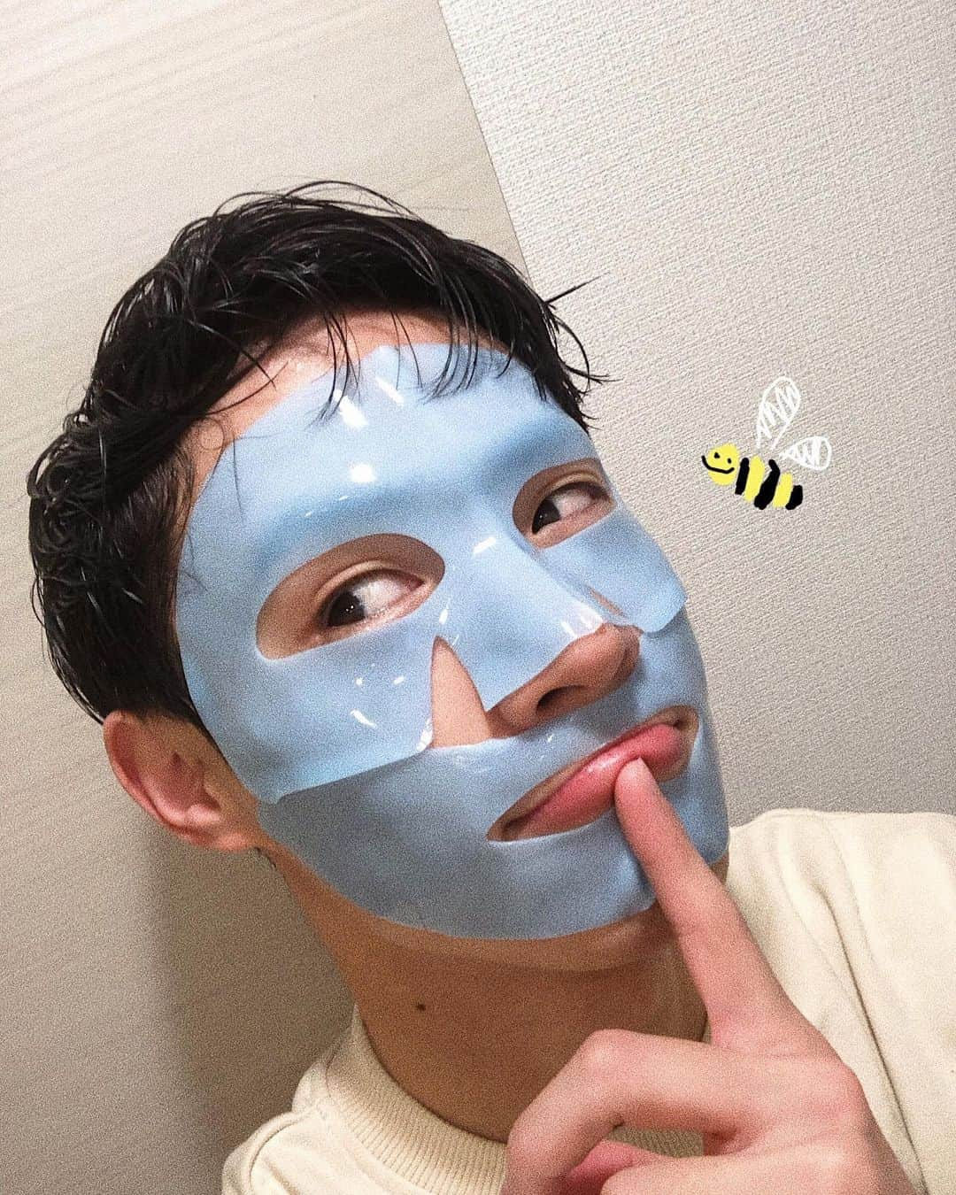 三永武明さんのインスタグラム写真 - (三永武明Instagram)「Wanna be hunny skin 🍯 @drjart_kr #ラバーマスク」1月29日 11時25分 - takeaki_mitsunaga