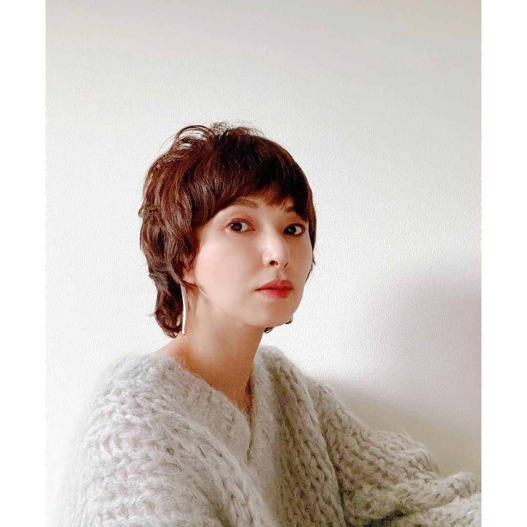 森下紀子さんのインスタグラム写真 - (森下紀子Instagram)「. ✨New Hair ✂︎✨ マッシュウルフが新鮮 . #twiggytokyo #hairstyle  #mashwolf  #マッシュウルフ」1月29日 11時40分 - noriko_morishita_