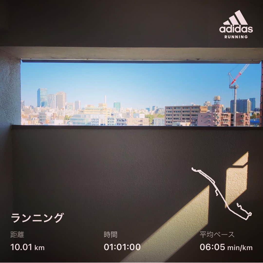 橋本塁さんのインスタグラム写真 - (橋本塁Instagram)「こんにちは！ 午前中ラン10km終了！ 今日も晴天で走りやすかったです！ 心身ともに健康で。  #stingrun #朝ラン #玉ラン #adidas #adidasultraboost  #run #running #ランニング　#心身ともに健康に #東京 #中目黒」1月29日 11時50分 - ruihashimoto