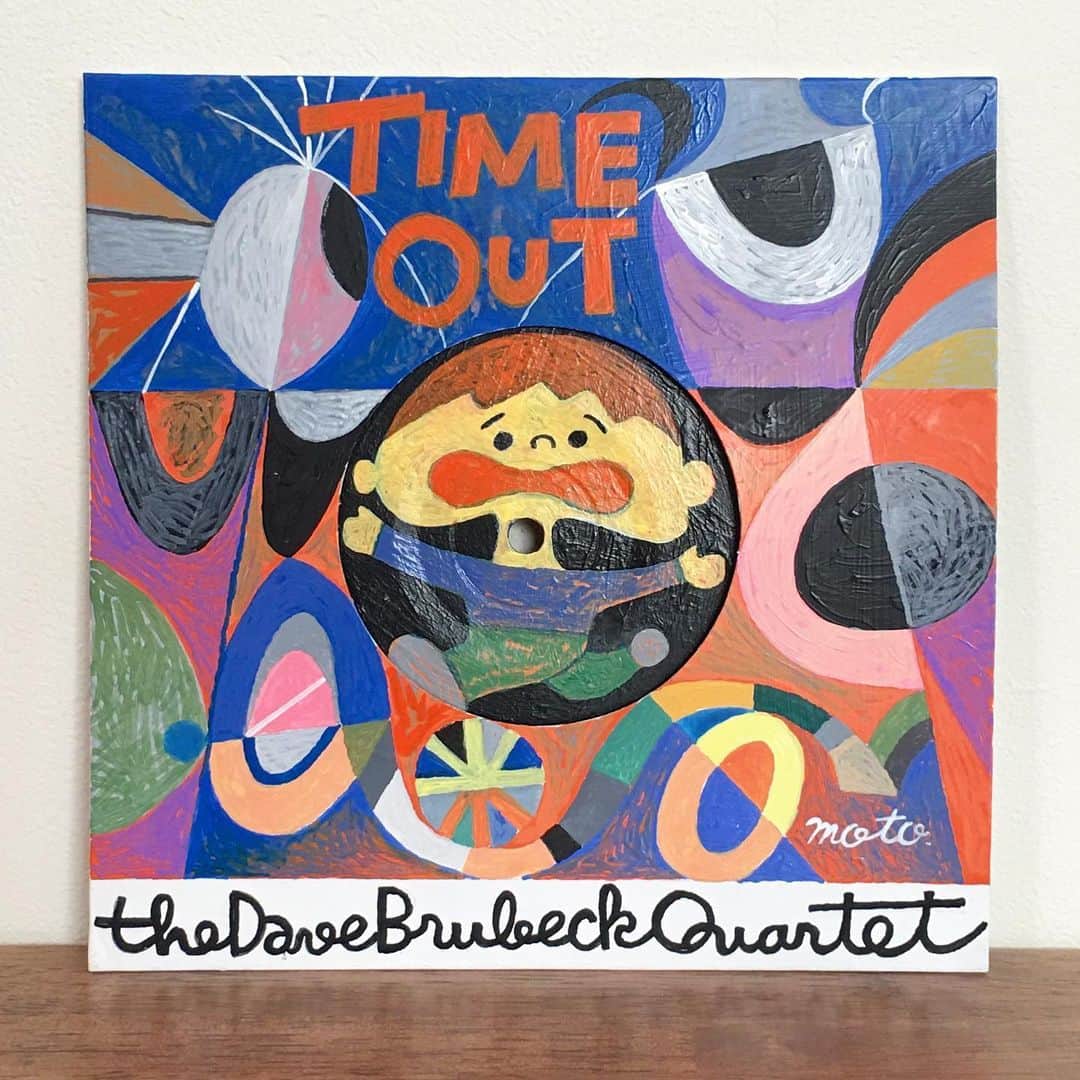 本秀康さんのインスタグラム写真 - (本秀康Instagram)「The Dave Brubeck Quartet「Time Out」(Custom Jacket) #nowplaying #thedavebrubeckquartet #customrecordsleeves」1月29日 12時03分 - hideyasu_moto