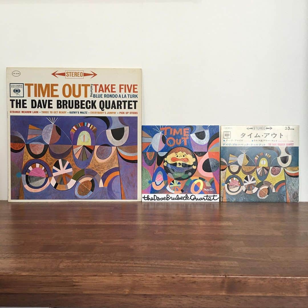 本秀康さんのインスタグラム写真 - (本秀康Instagram)「The Dave Brubeck Quartet「Time Out」(Custom Jacket) #nowplaying #thedavebrubeckquartet #customrecordsleeves」1月29日 12時03分 - hideyasu_moto