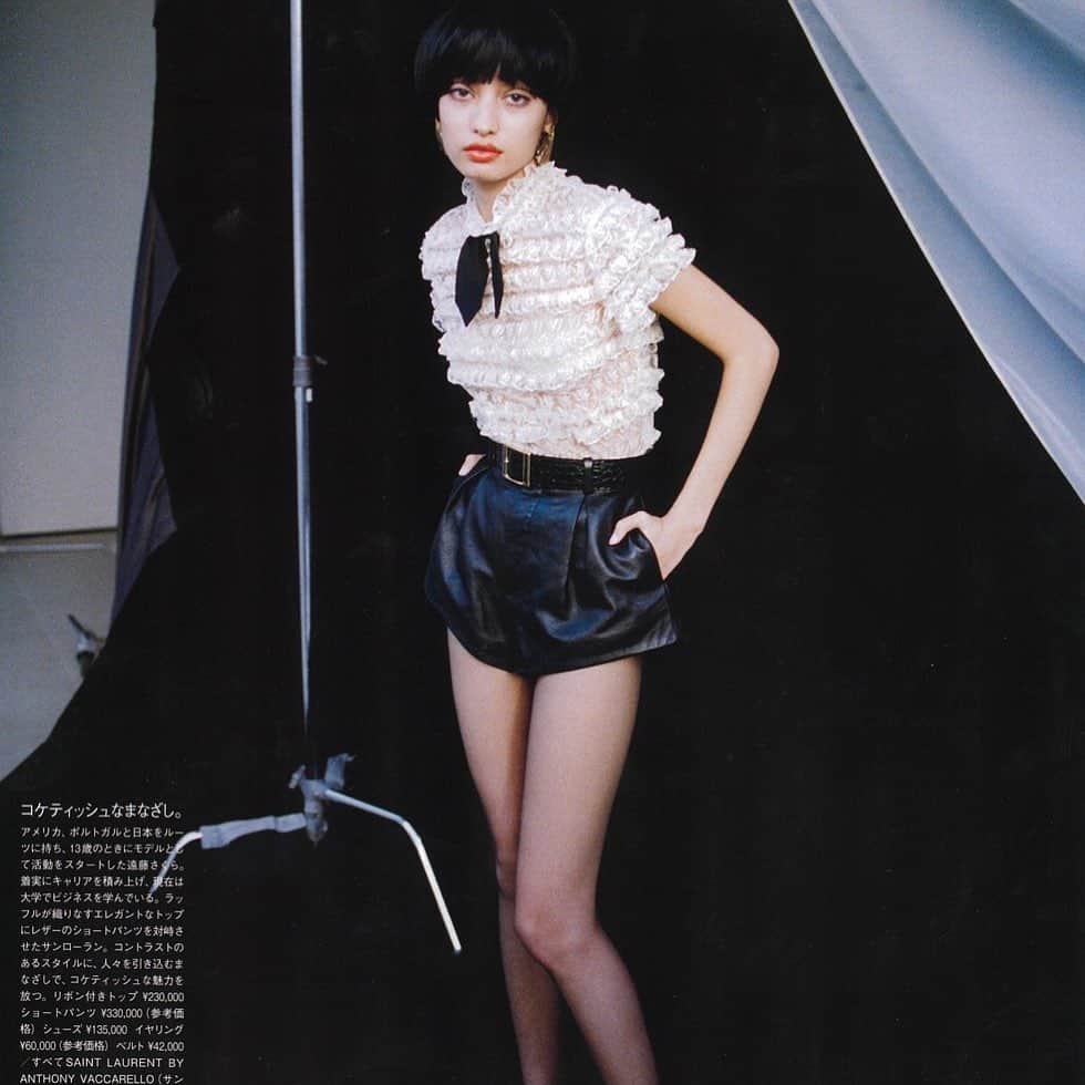 遠藤さくらのインスタグラム：「Vogue Japan」