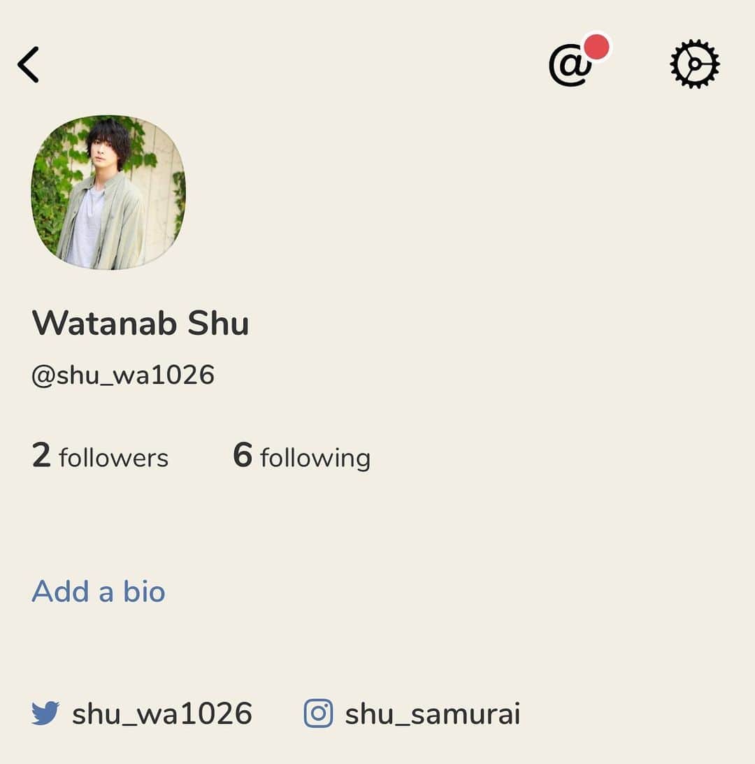 渡部秀さんのインスタグラム写真 - (渡部秀Instagram)「今話題のClubhouse始めました。 登録出来る方フォローよろしくお願いします。 bで終わってるのが本物です。  #Clubhouse」1月29日 13時01分 - shu_samurai