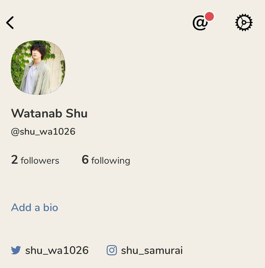渡部秀のインスタグラム：「今話題のClubhouse始めました。 登録出来る方フォローよろしくお願いします。 bで終わってるのが本物です。  #Clubhouse」