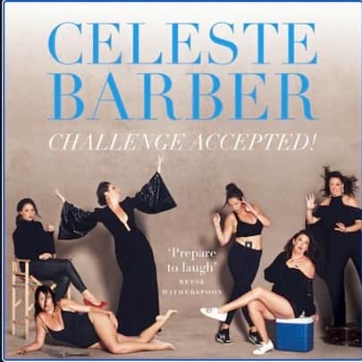 セレステ・バーバーのインスタグラム：「My book Challenge Accepted! has been shortlisted ( again 💁‍♀️) in Dymocks Top 101. Link in bio to vote!」