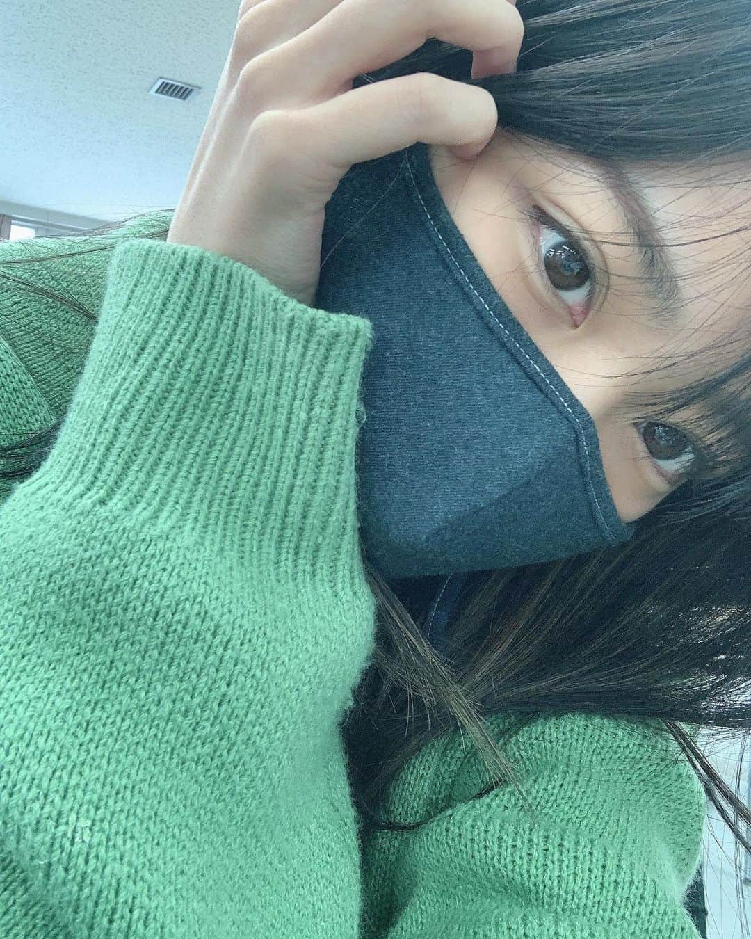 白間美瑠さんのインスタグラム写真 - (白間美瑠Instagram)「今日は、グリーンマン🤢🤢🤢🤮」1月29日 13時32分 - shiro36run