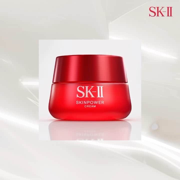 SK-II's Official Instagramのインスタグラム：「Are you ready for healthy, youthful skin?  Meet the NEW SKINPOWER Cream. Packed with PITERA™ and InfinitPower technology; an exclusive cocktail of power ingredients formulated with Calla Lily Extract, Dokudami Extract, and Peony Extract.   #skii #skinpower #skincare」