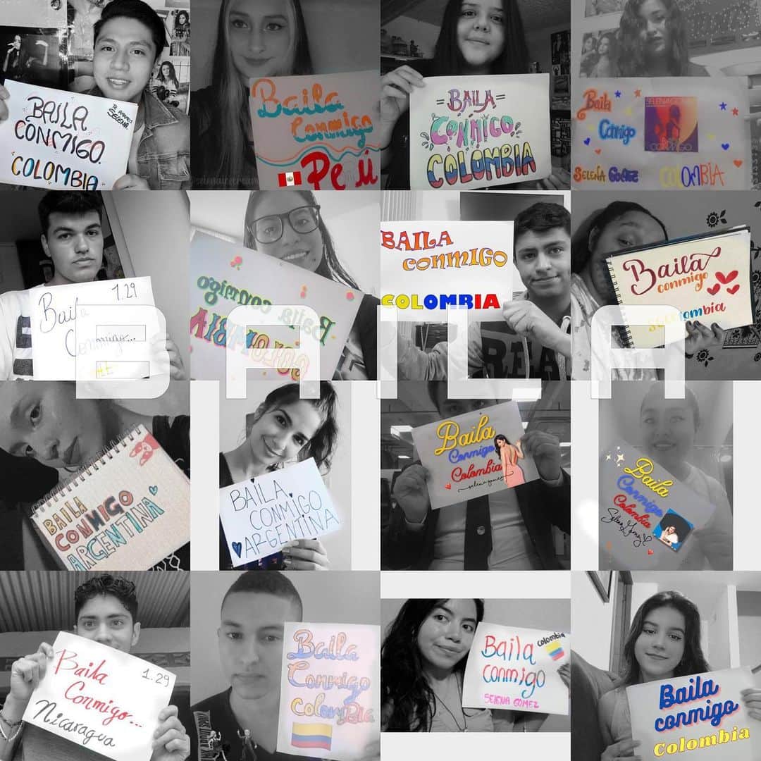 Always With Selenaのインスタグラム：「LATAM baila con ustedes @selenagomez @SelenaFanClub @Tainy @rauwalejandro, chicos, esta es una canción genial y maravillosa, tiene un ritmo genial y tan pegadizo, estamos muy orgullosos de ustedes. #LATAMBailaConSelena」