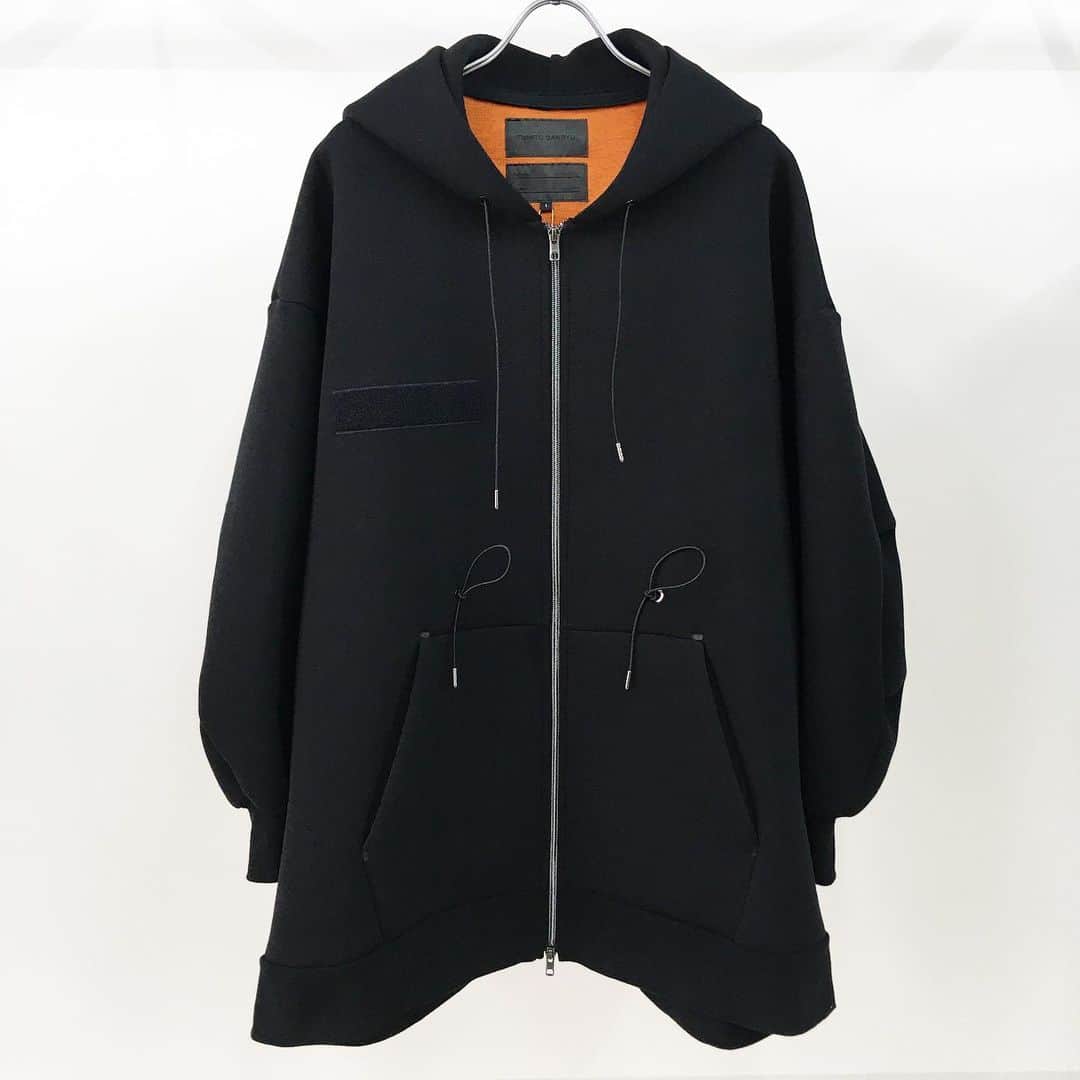 のインスタグラム：「21SS FUMITO GANRYU 1st Delivery has arrived at ELIMINATOR. . ▪︎Mods tech fleece parka Color : Black Price : ¥58,000 ( without tax ) . #fumitoganryu #ganryu #ss21 #21ss #ss21collection #military #art #function #newcollection #eliminator #tokyo #daikanyama #mensfashion #menswear #mensselectshop #highsnobiety #instastyle #instafashion #japanesedesigner #fashion #highfashion」